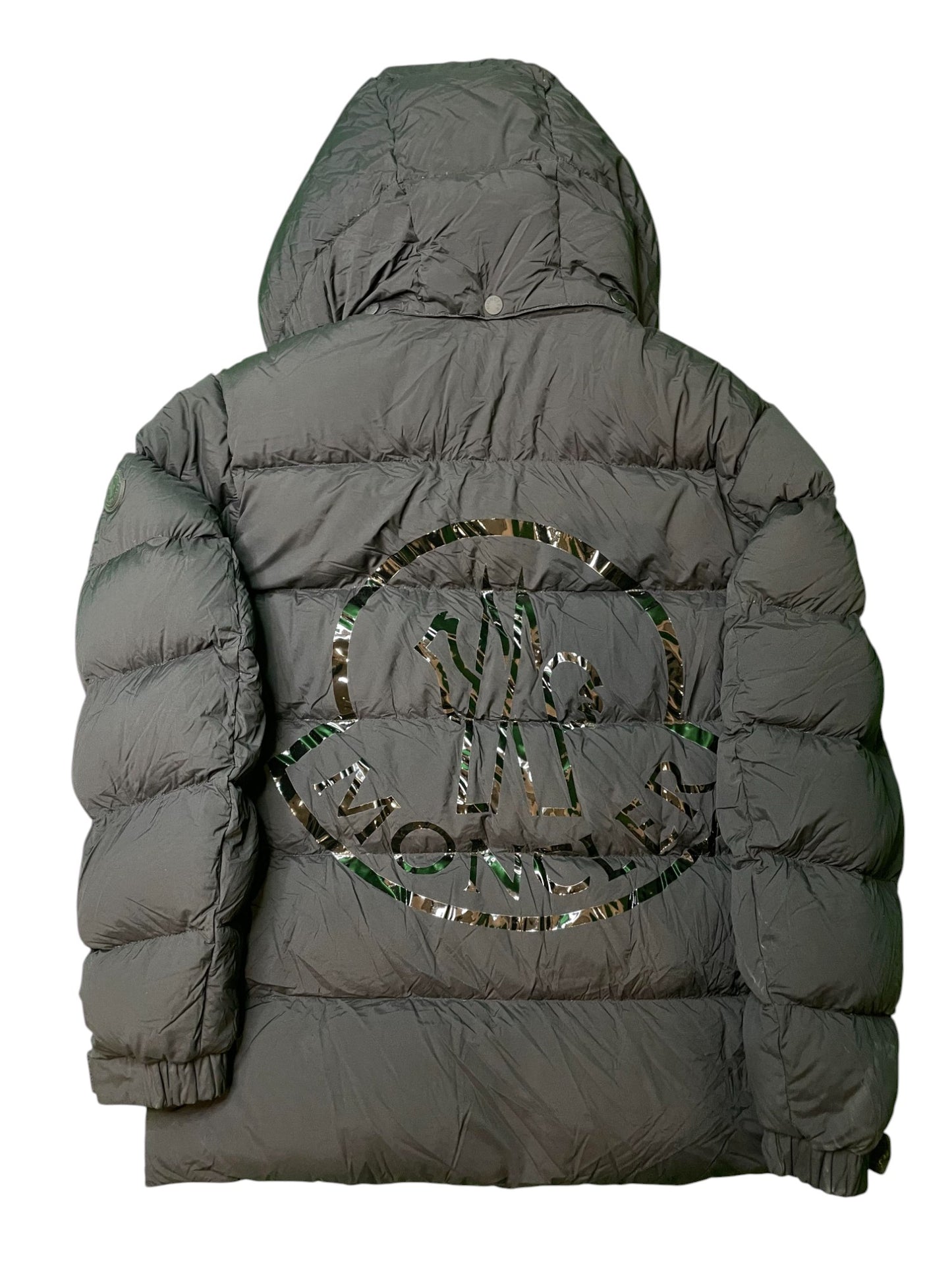 Moncler "Tonal" Black Puffer Coat