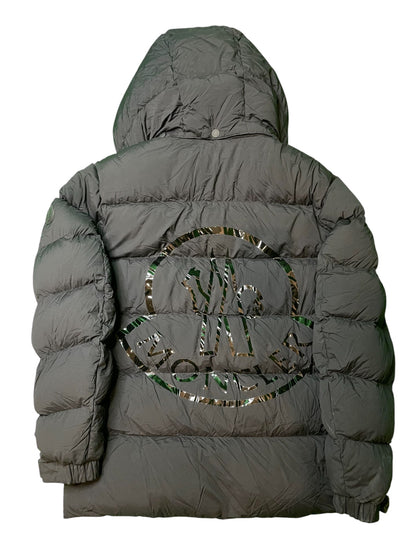 Moncler "Tonal" Black Puffer Coat