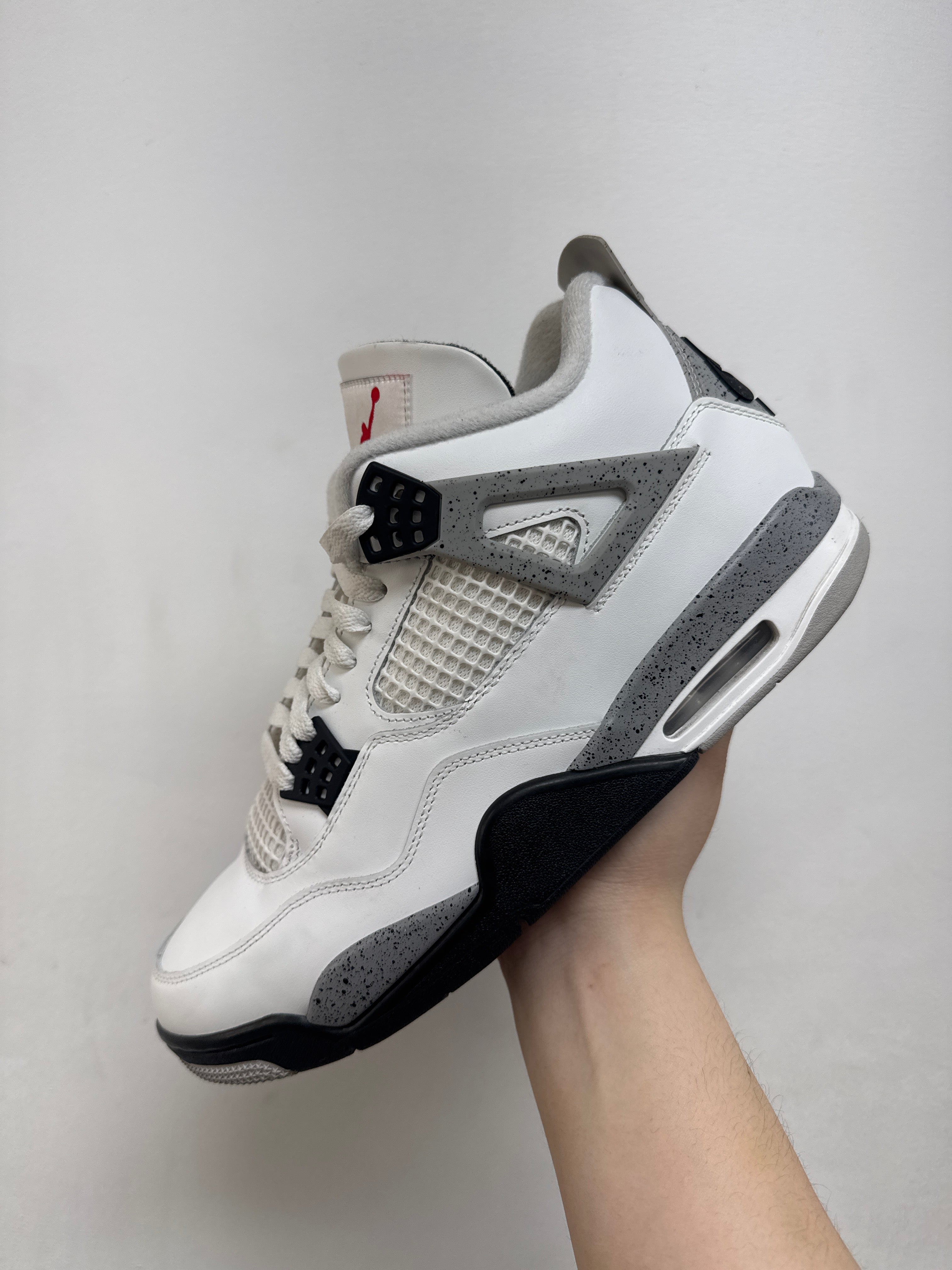 Jordan 4 White Cement Sneakers