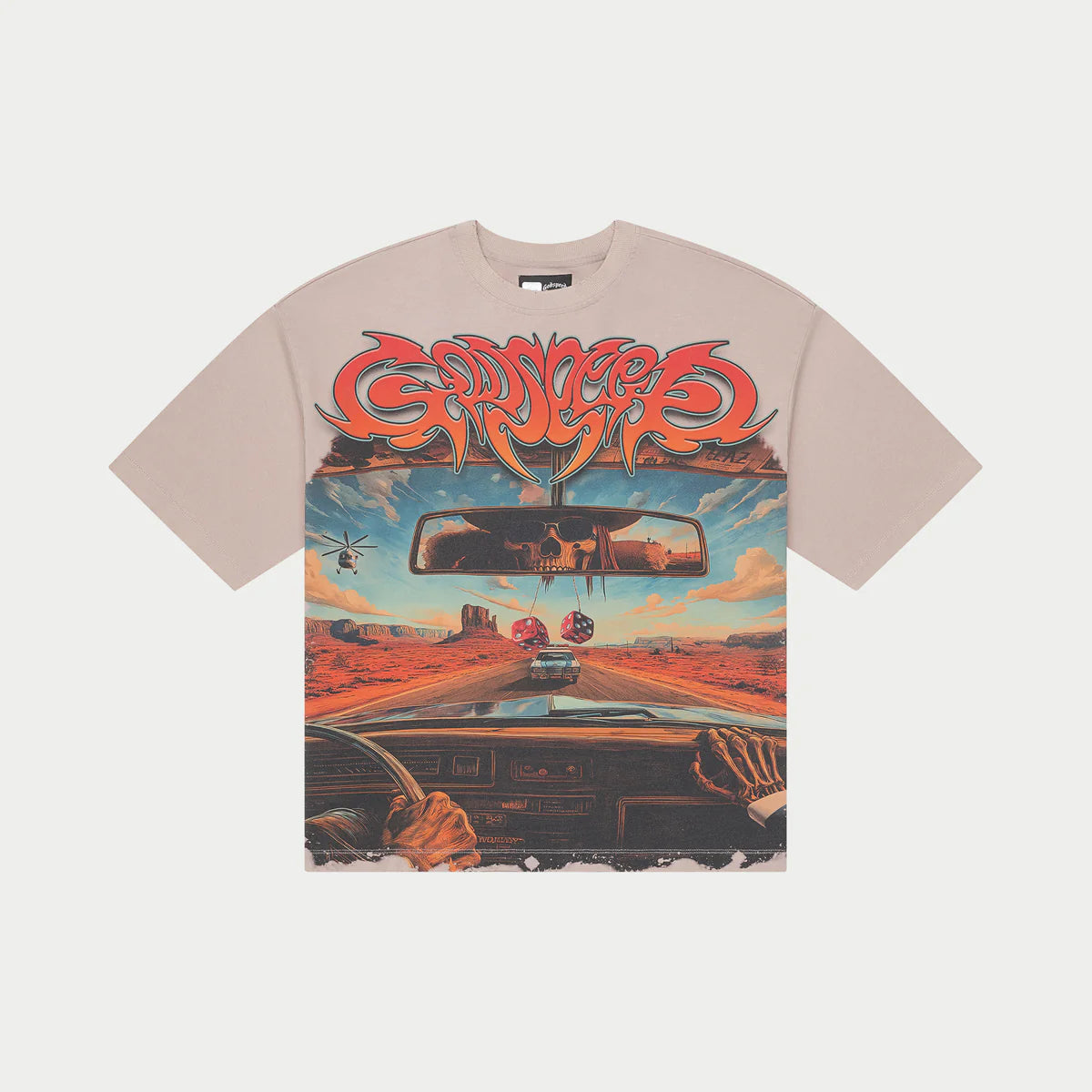 Godspeed 'On The Run' Stone Wash Tee