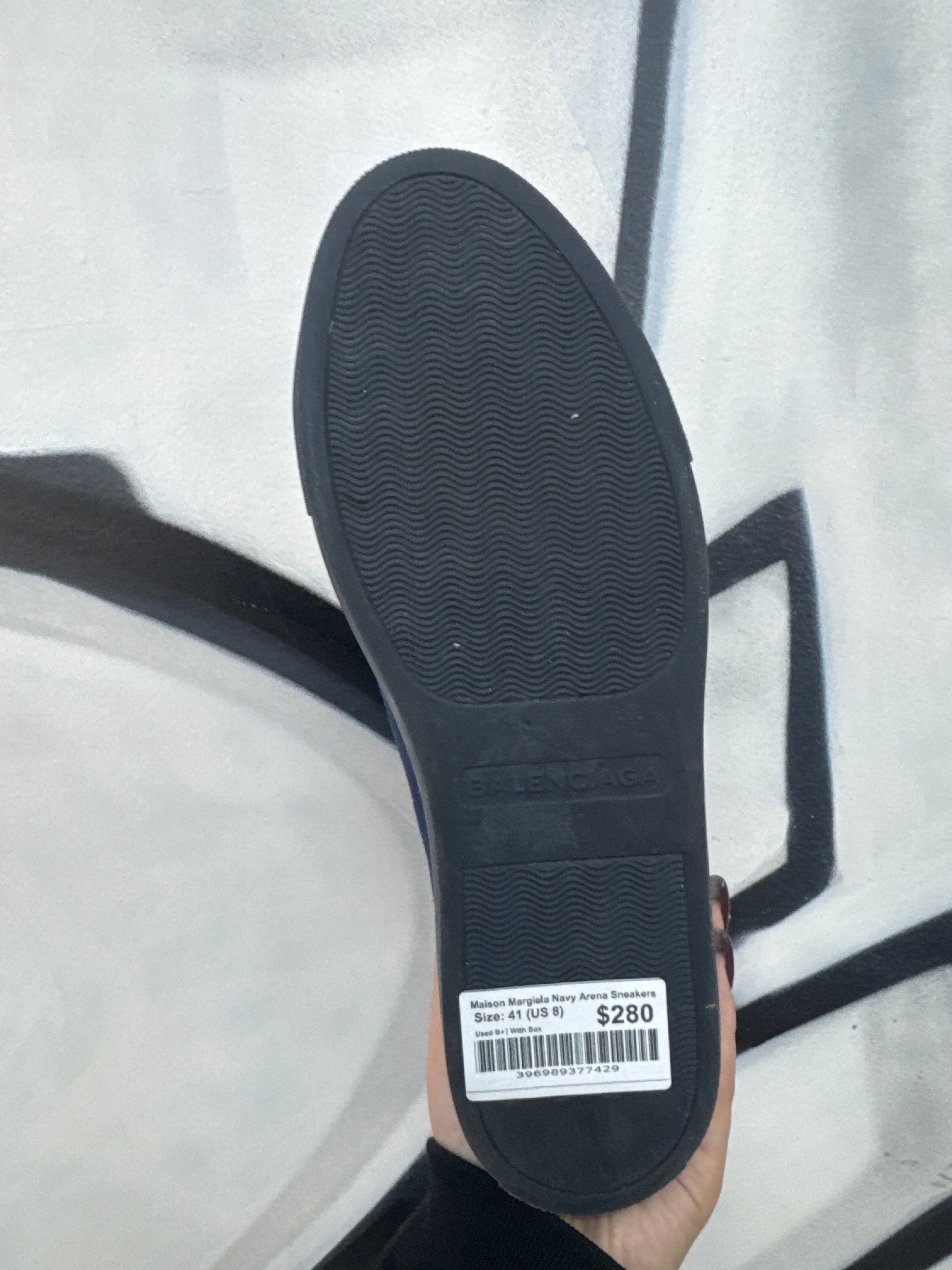 Maison Margiela Navy Arena Sneakers