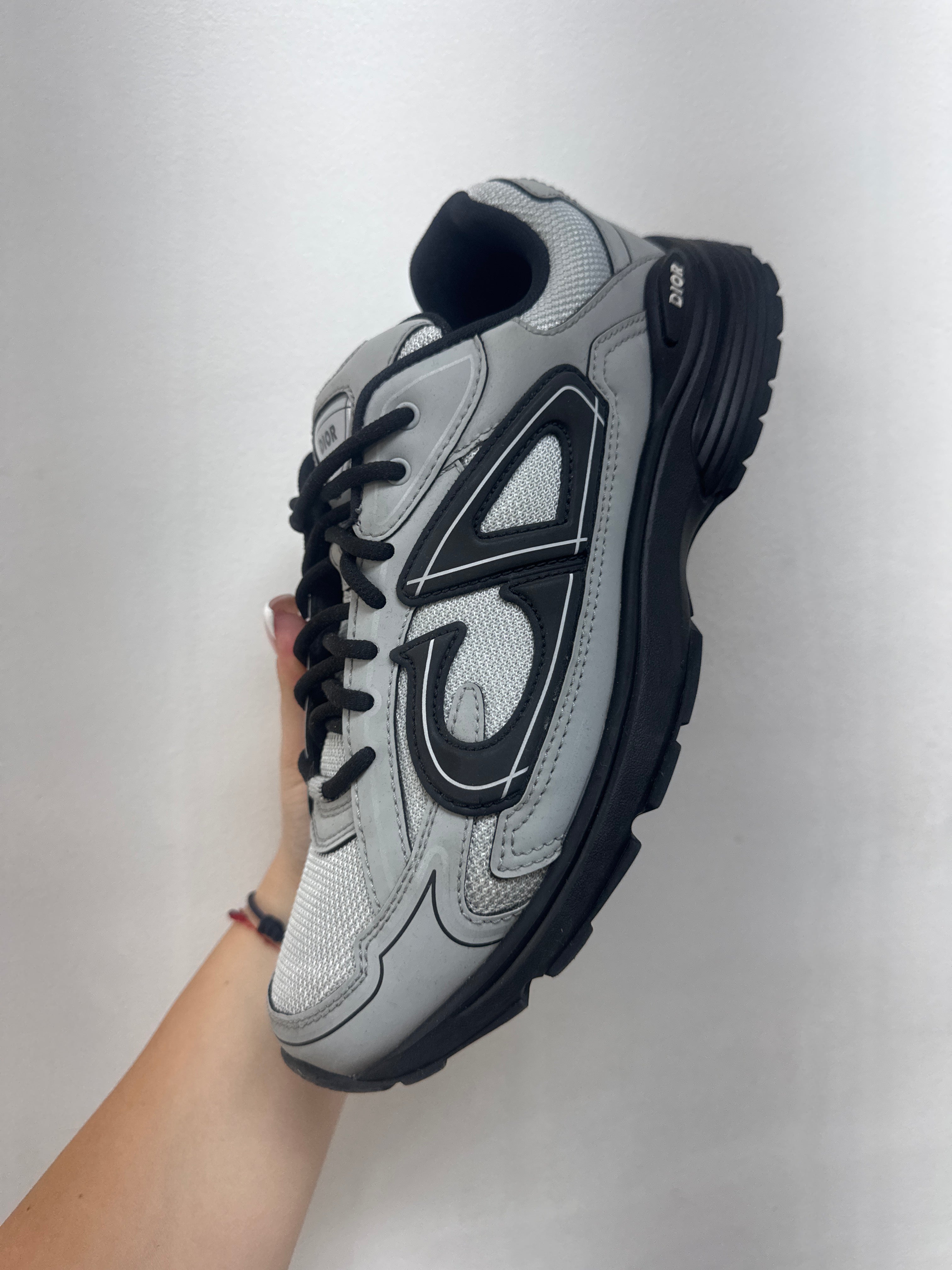 Dior B30 Grey Black Sneakers