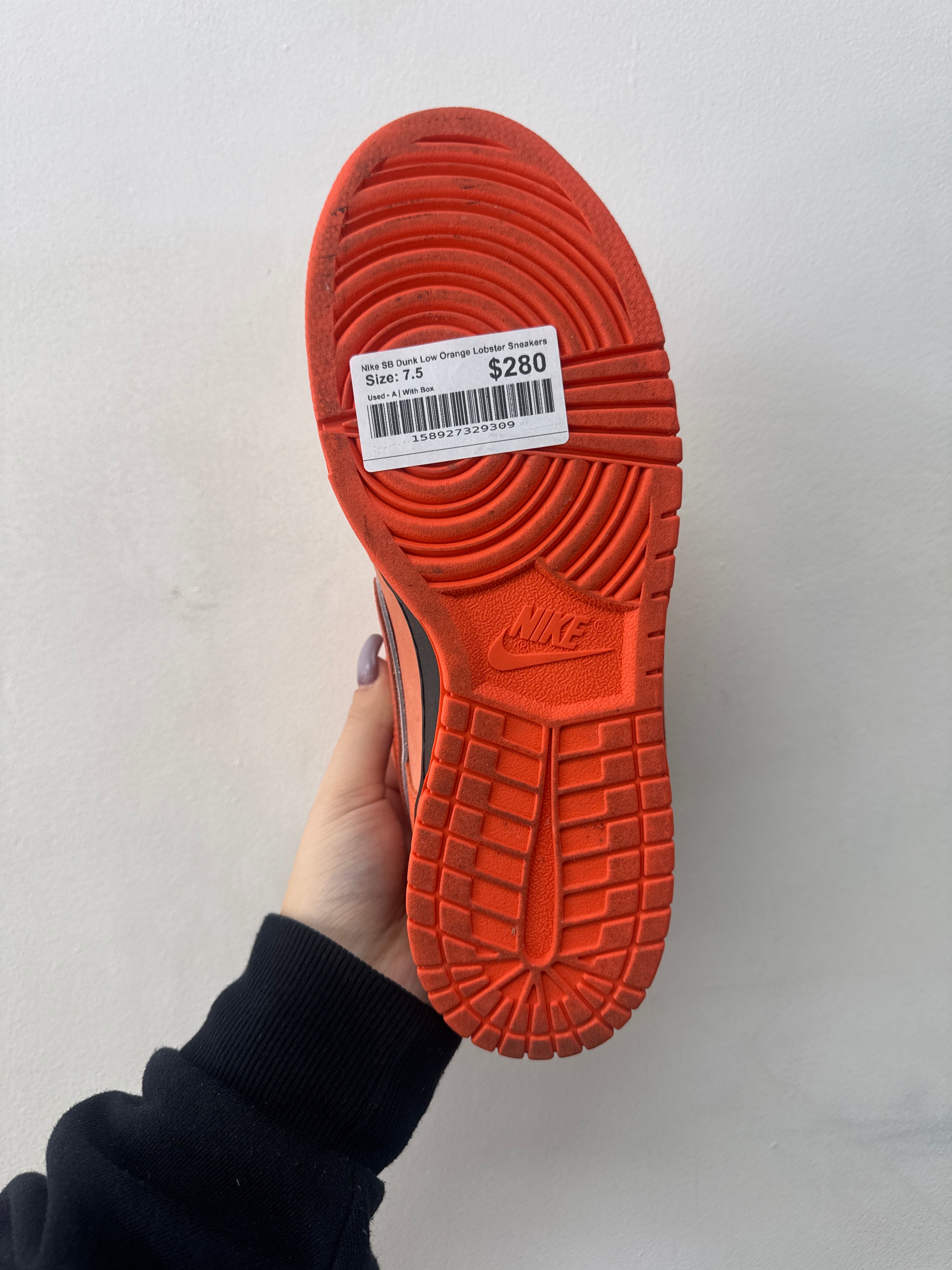 Nike SB Dunk Low Orange Lobster Sneakers