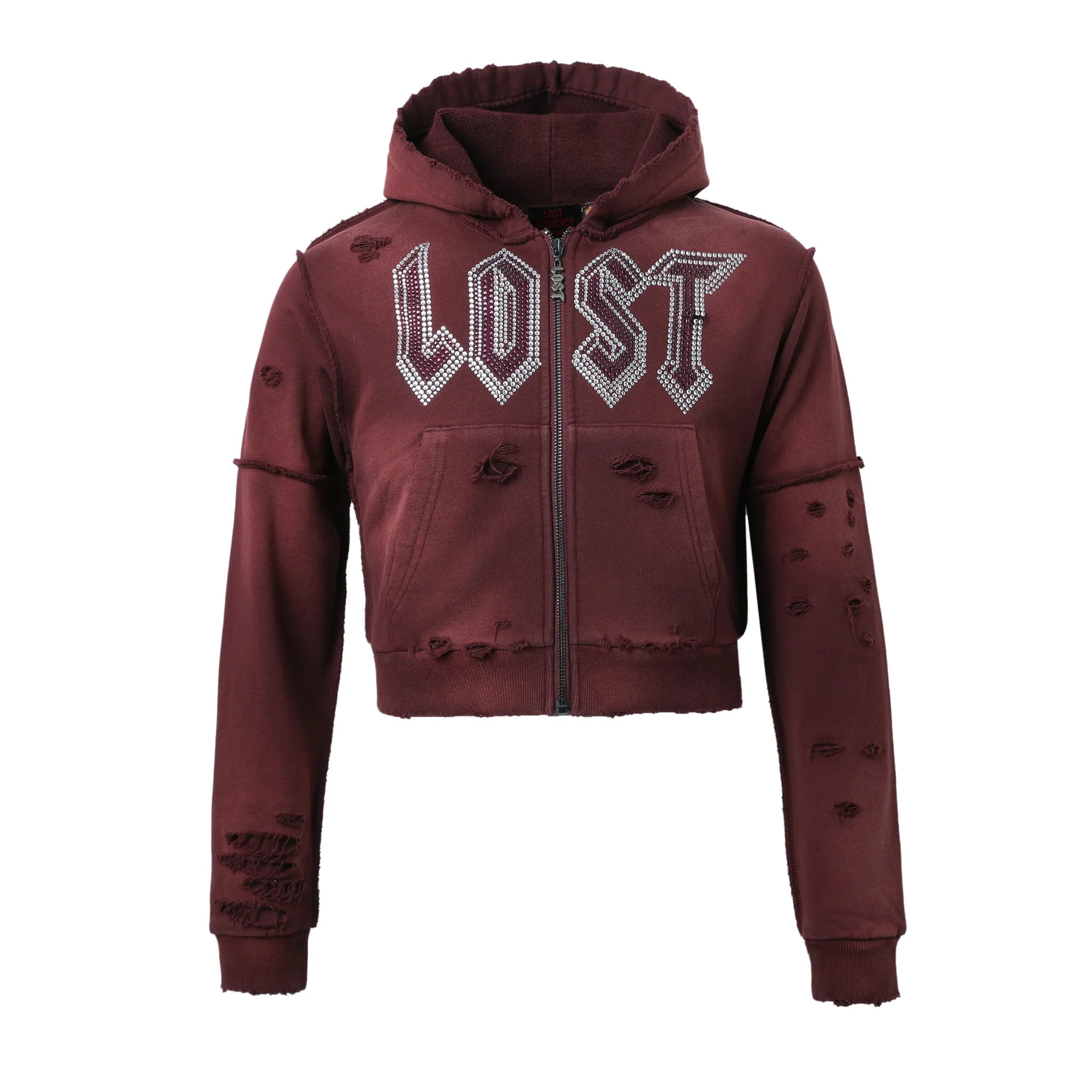 Lost Intricacy Hoodie Burgundy (Women's)
