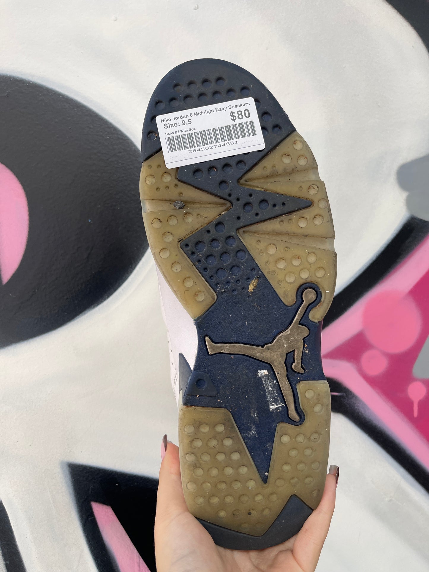 Nike Jordan 6 Midnight Navy Sneakers