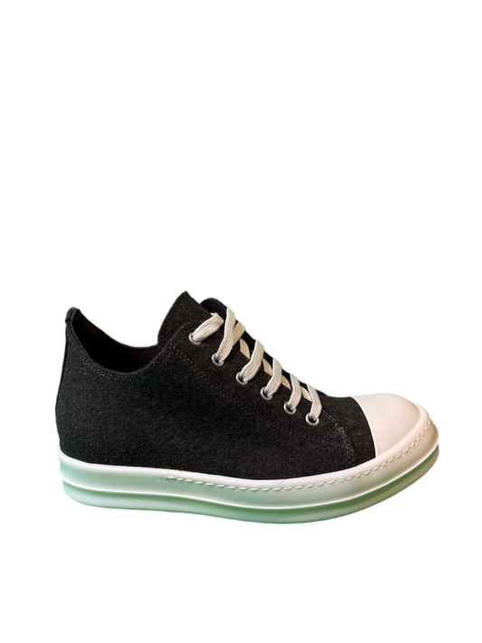 Rick Owens Scrape Low Sneakers Brown/Milk