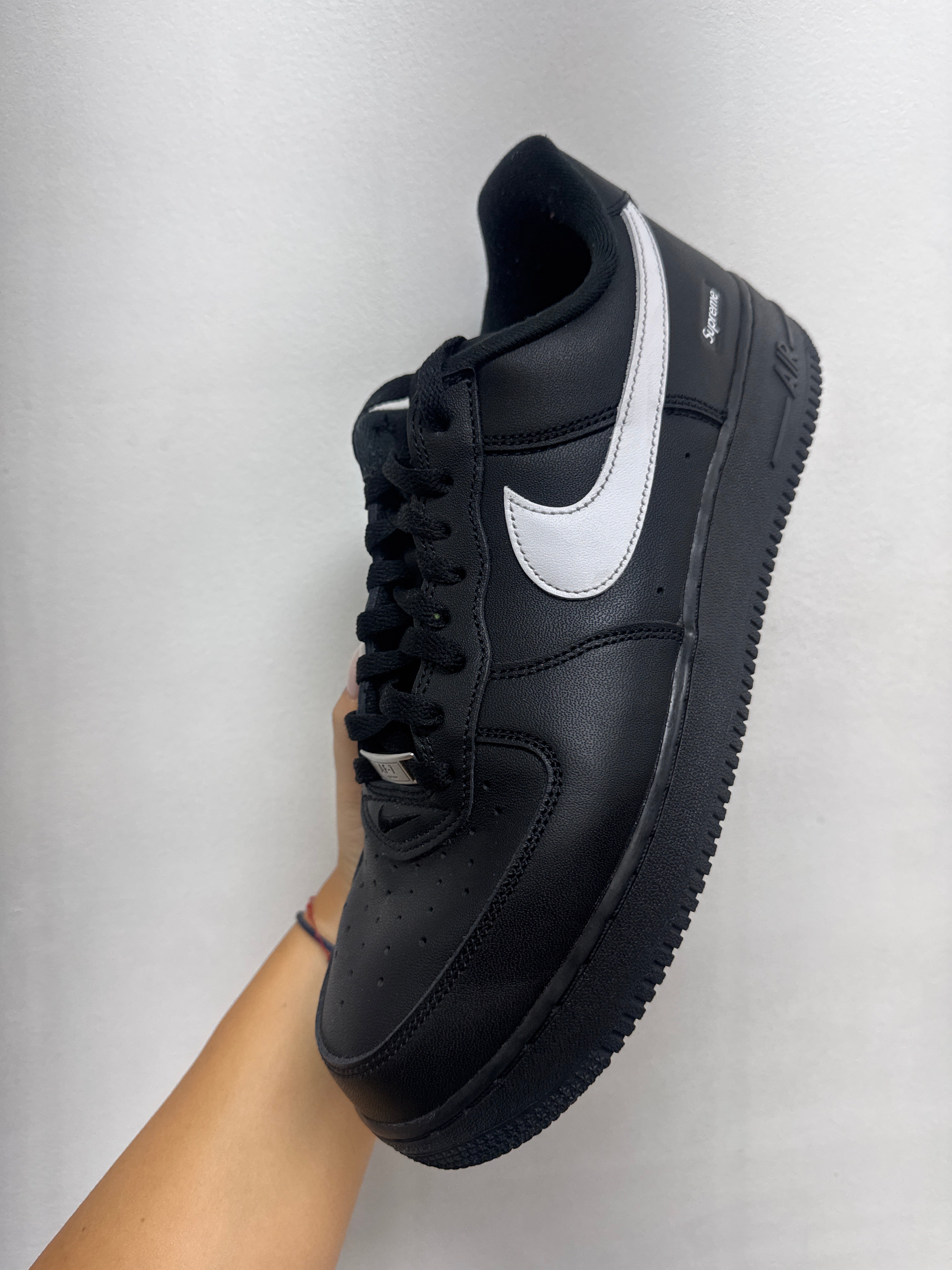 Supreme Supreme AF1 Black White Sneakers