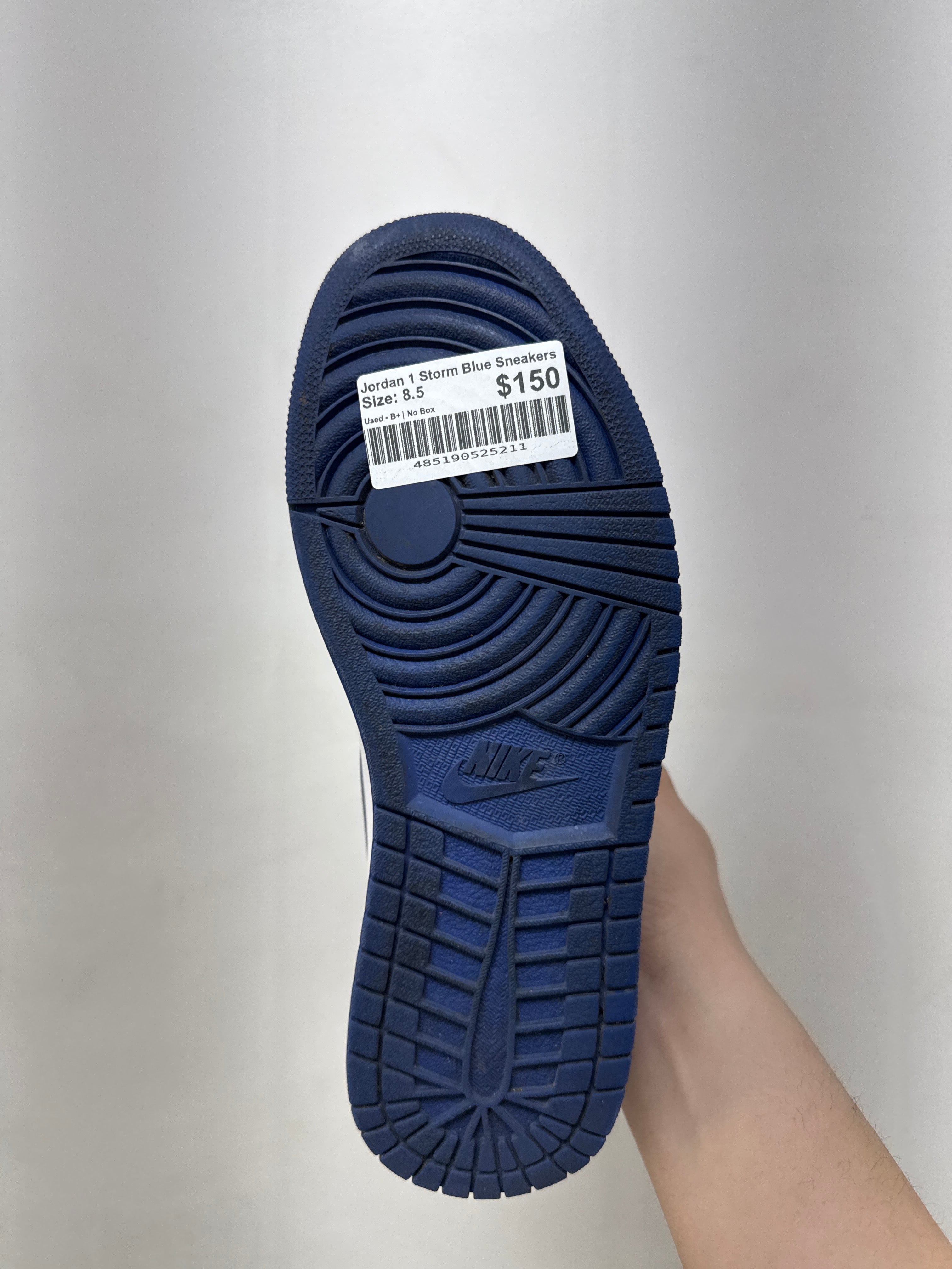 Jordan 1 Storm Blue Sneakers