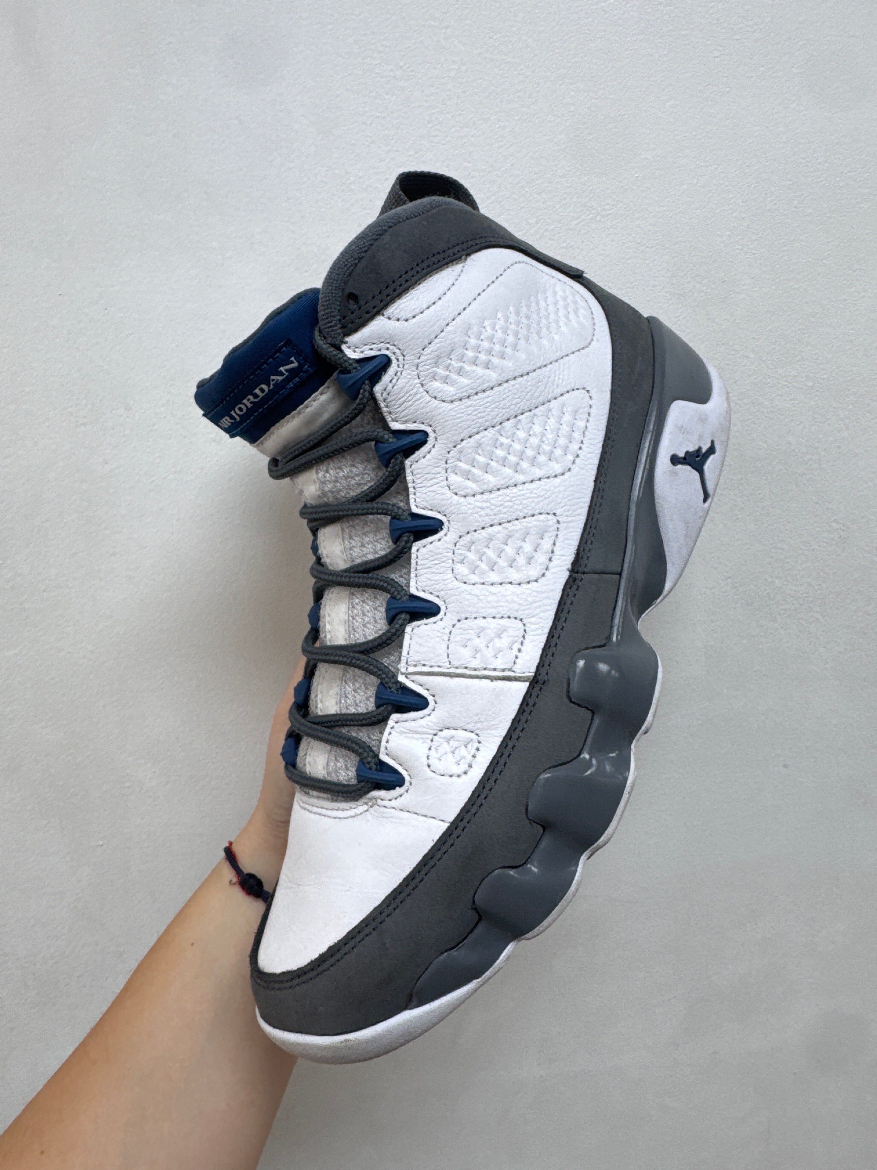 Jordan 9 Wolf Grey French Blue Sneakers