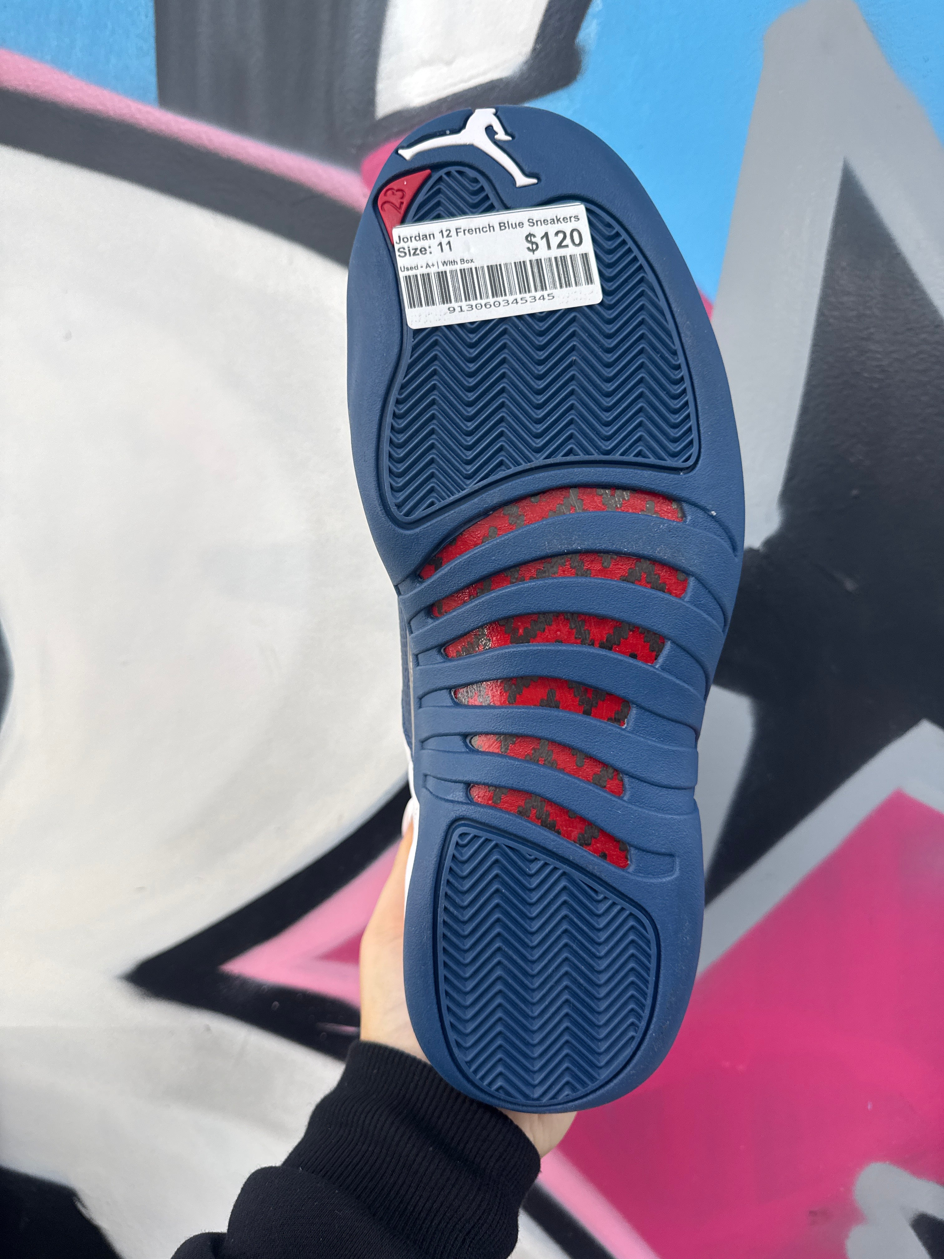 Jordan 12 French Blue Sneakers