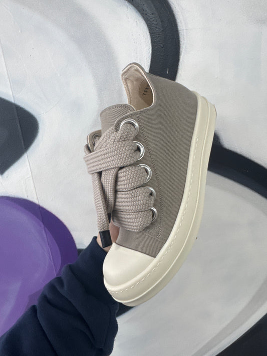 Rick Owens DRKSHDW Jumbo Lace Low Dirty Pearl Milk