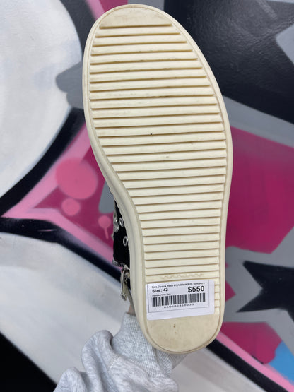 Rick Owens Hexa High Black Milk Sneakers