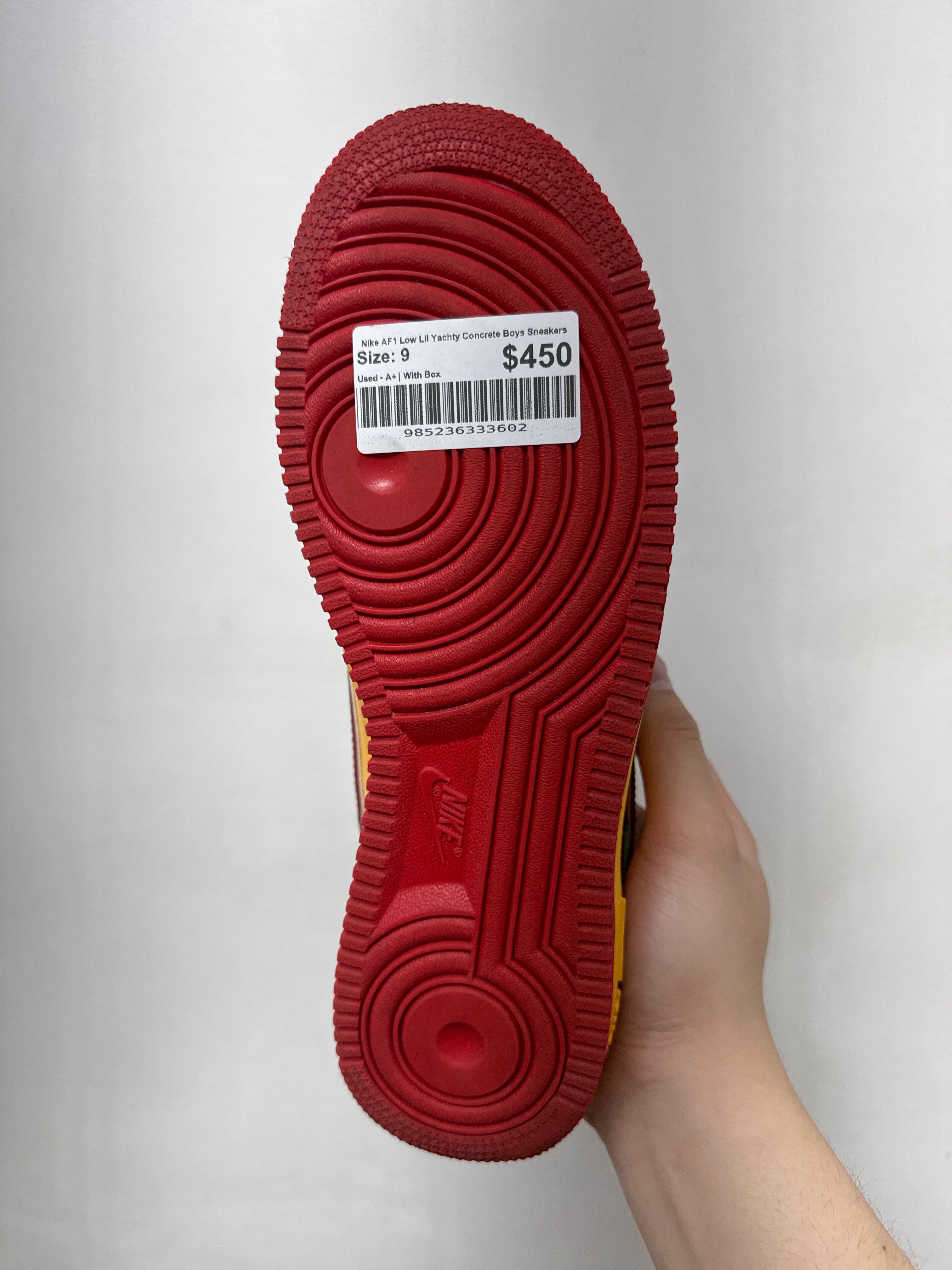 Nike AF1 Low Lil Yachty Concrete Boys Sneakers