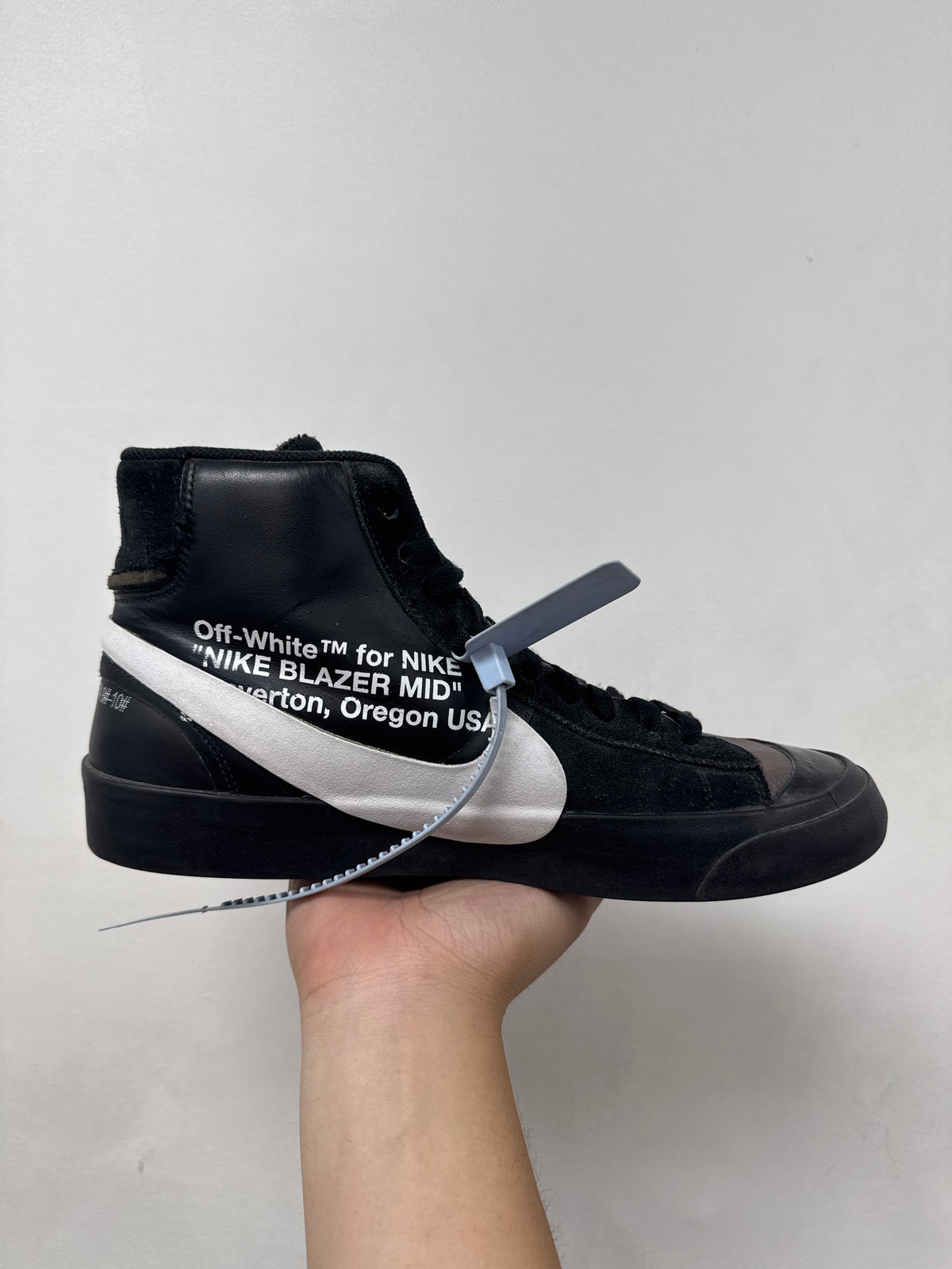 Nike Off White Blazer Grim Reaper Used 10 No Box