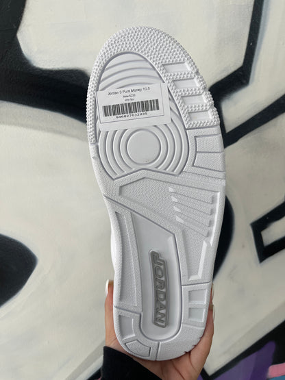 Jordan 3 Pure Money New With Box