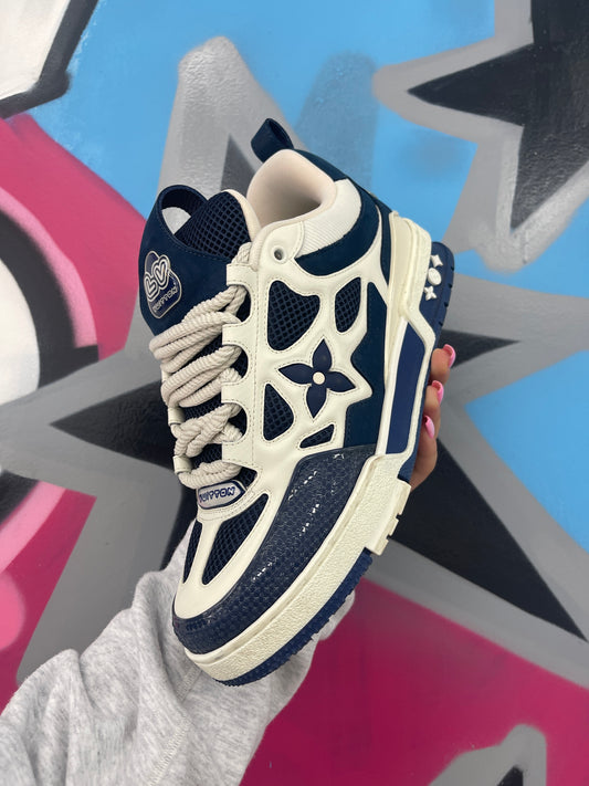 LV Navy Skate  Used US8.5 With Box