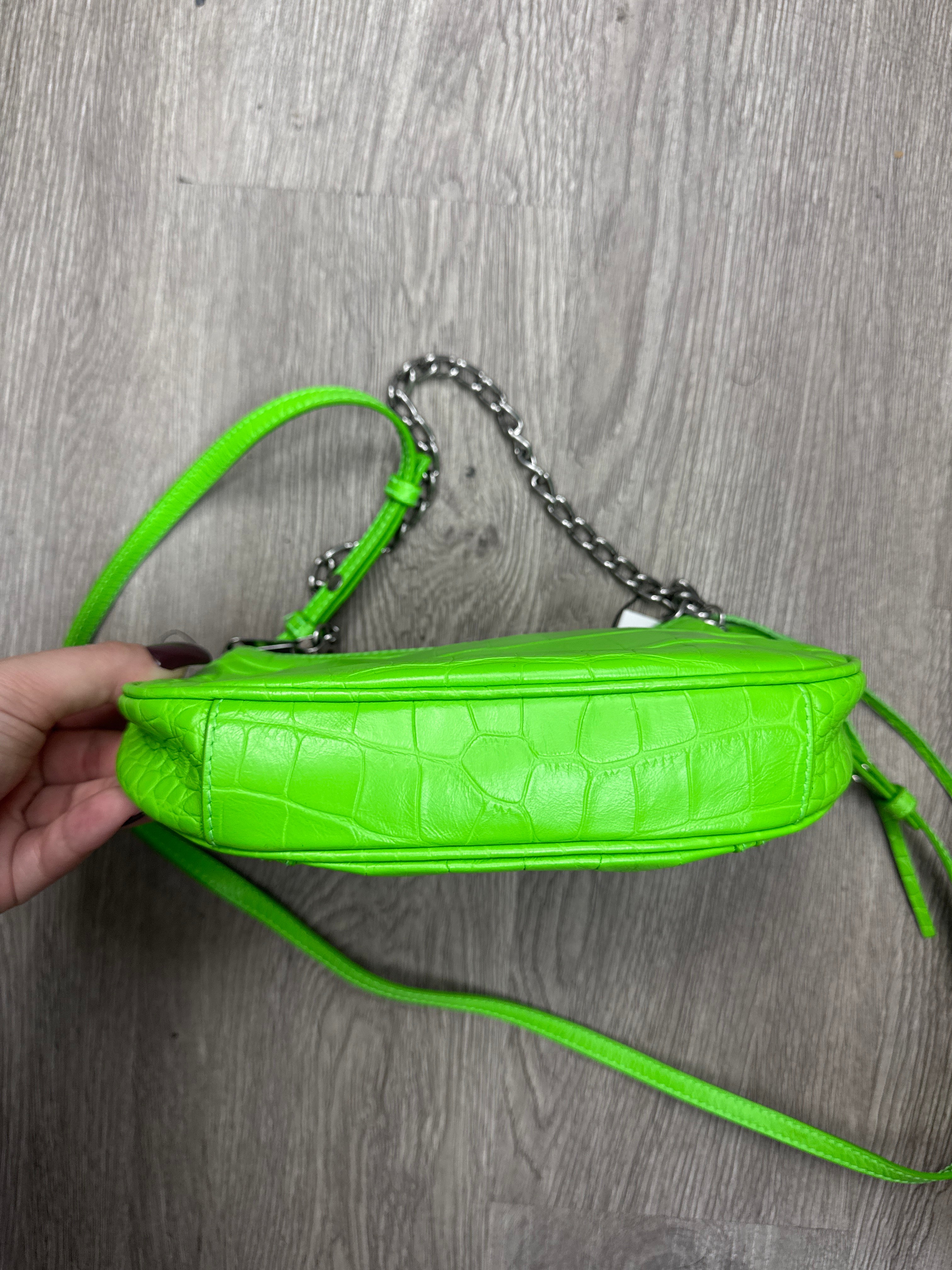 Balenciaga Lime Le Cagole Bag