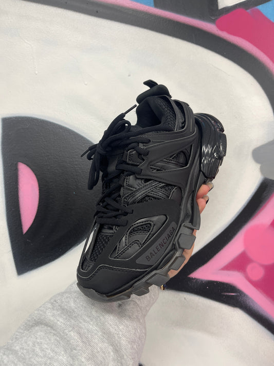 Balenciaga Track Runner Black Black New 37 (US 4) With Box