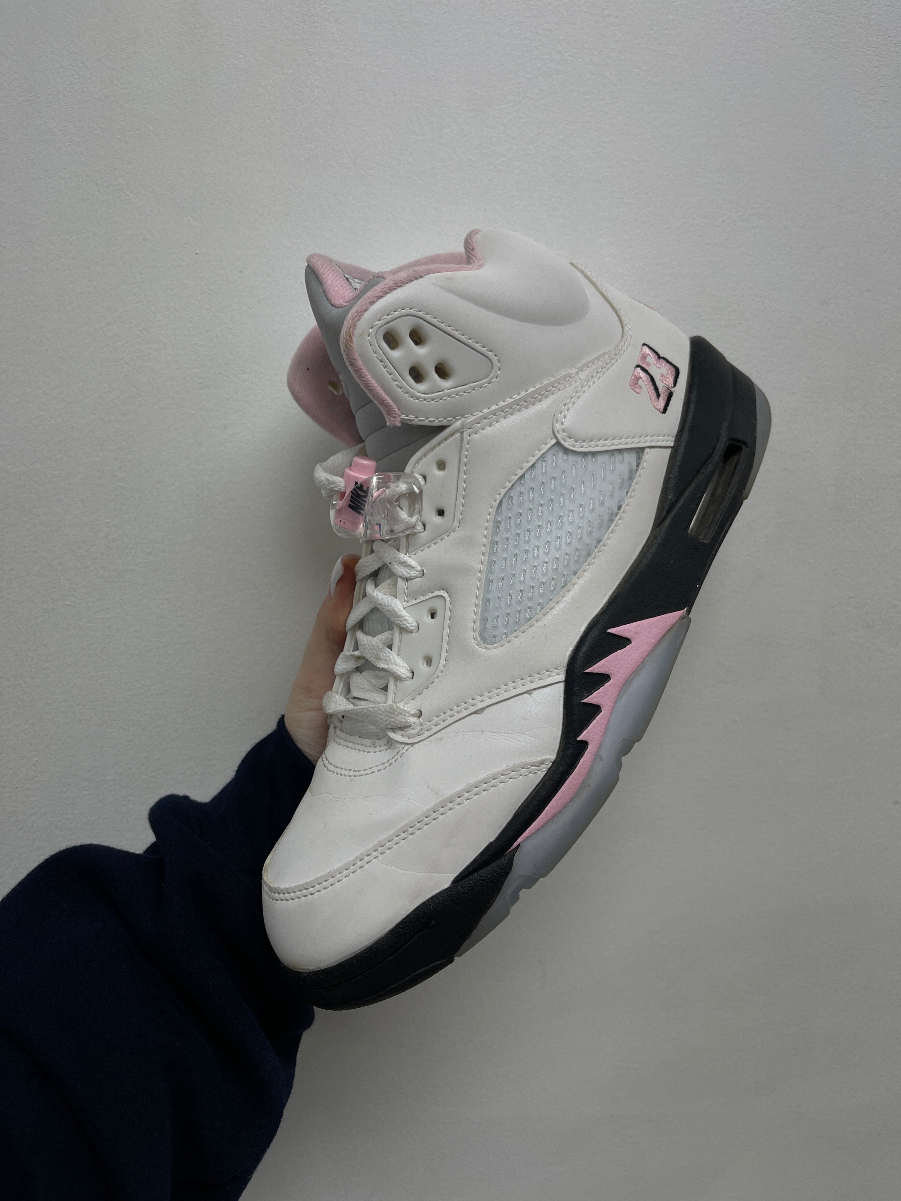 Jordan 5 Soft Pink Sneakers