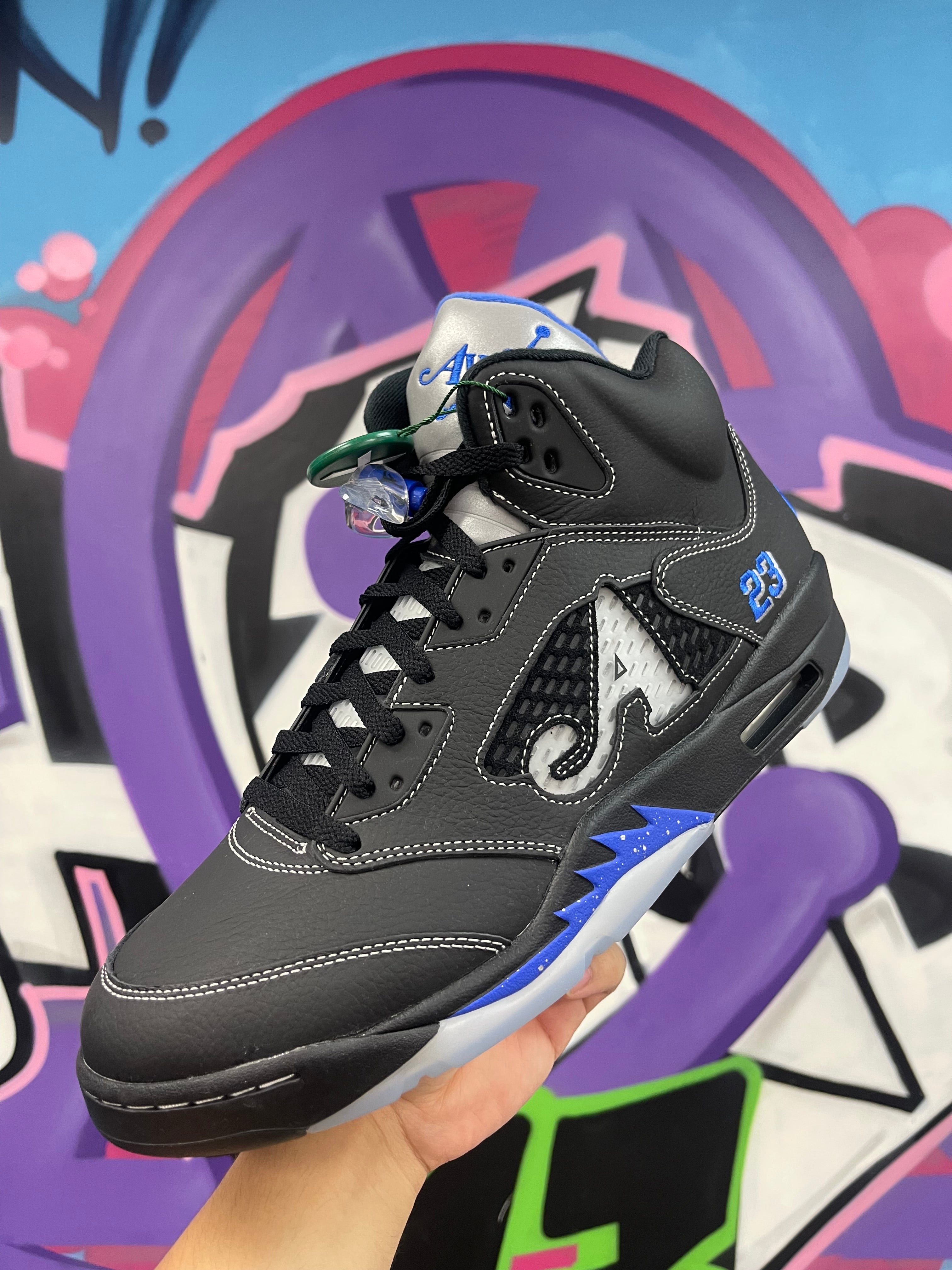 Jordan 5 Awake Black Sneakers