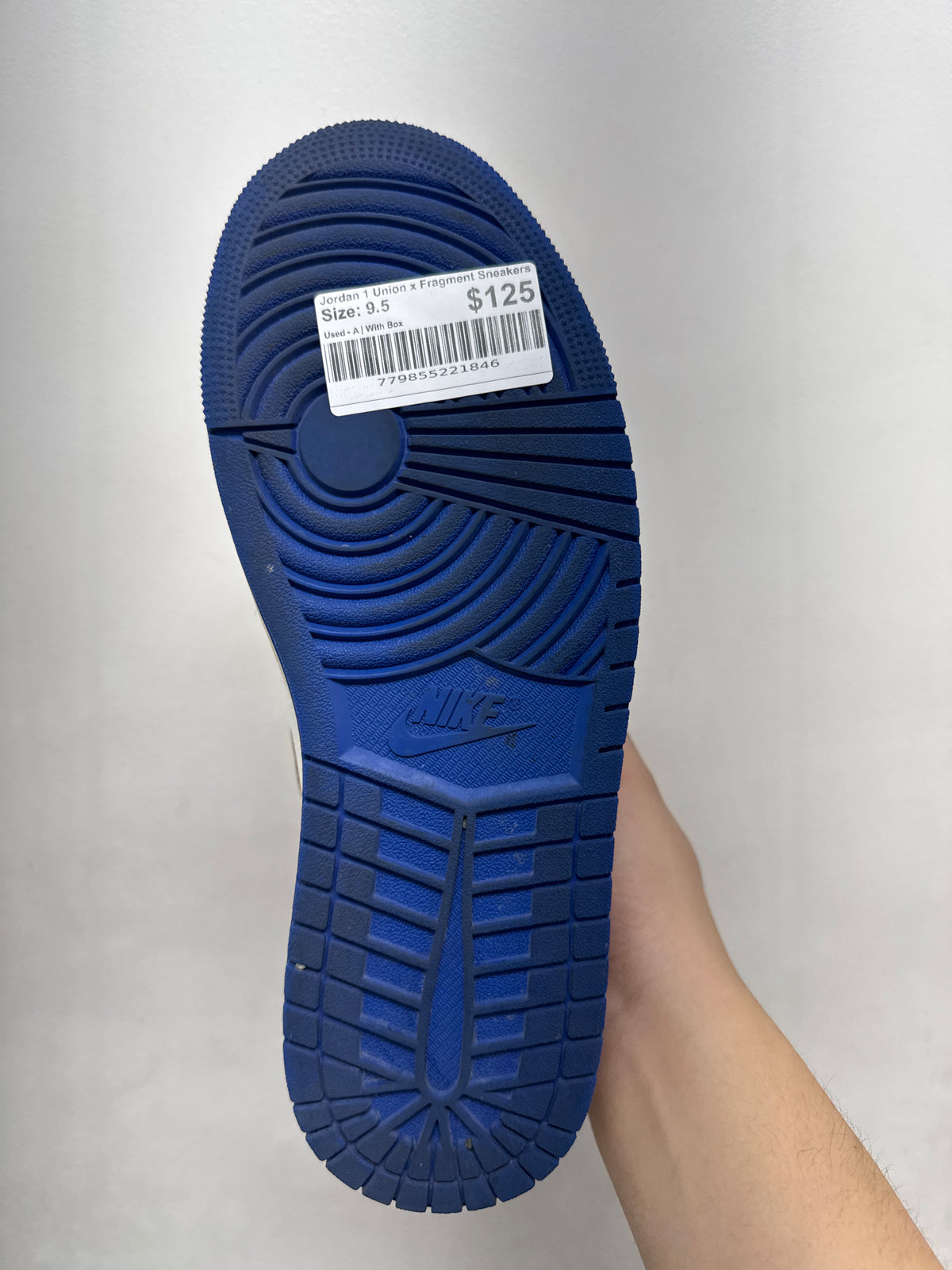 Jordan 1 Union x Fragment Sneakers