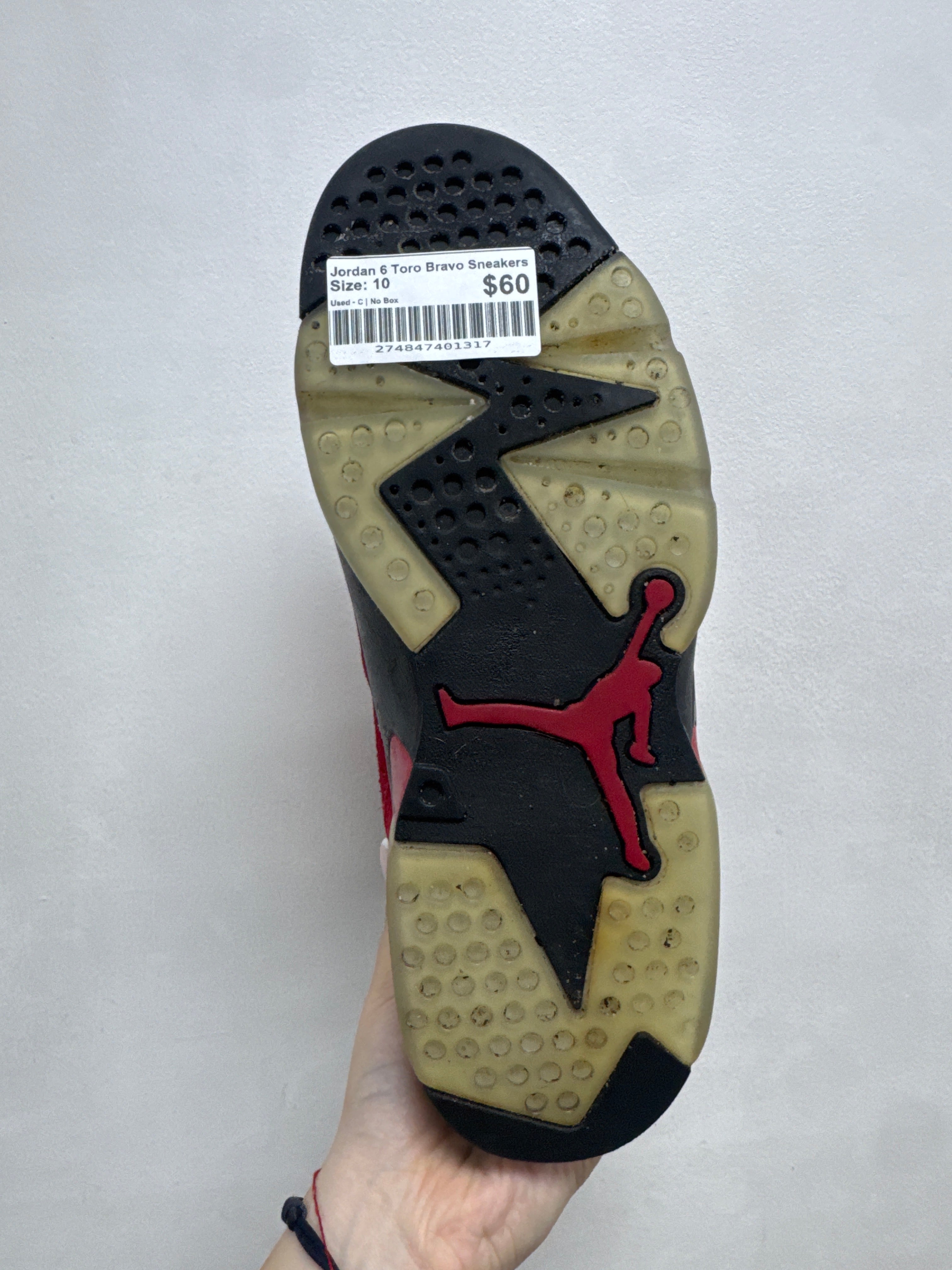 Jordan 6 Toro Bravo Sneakers