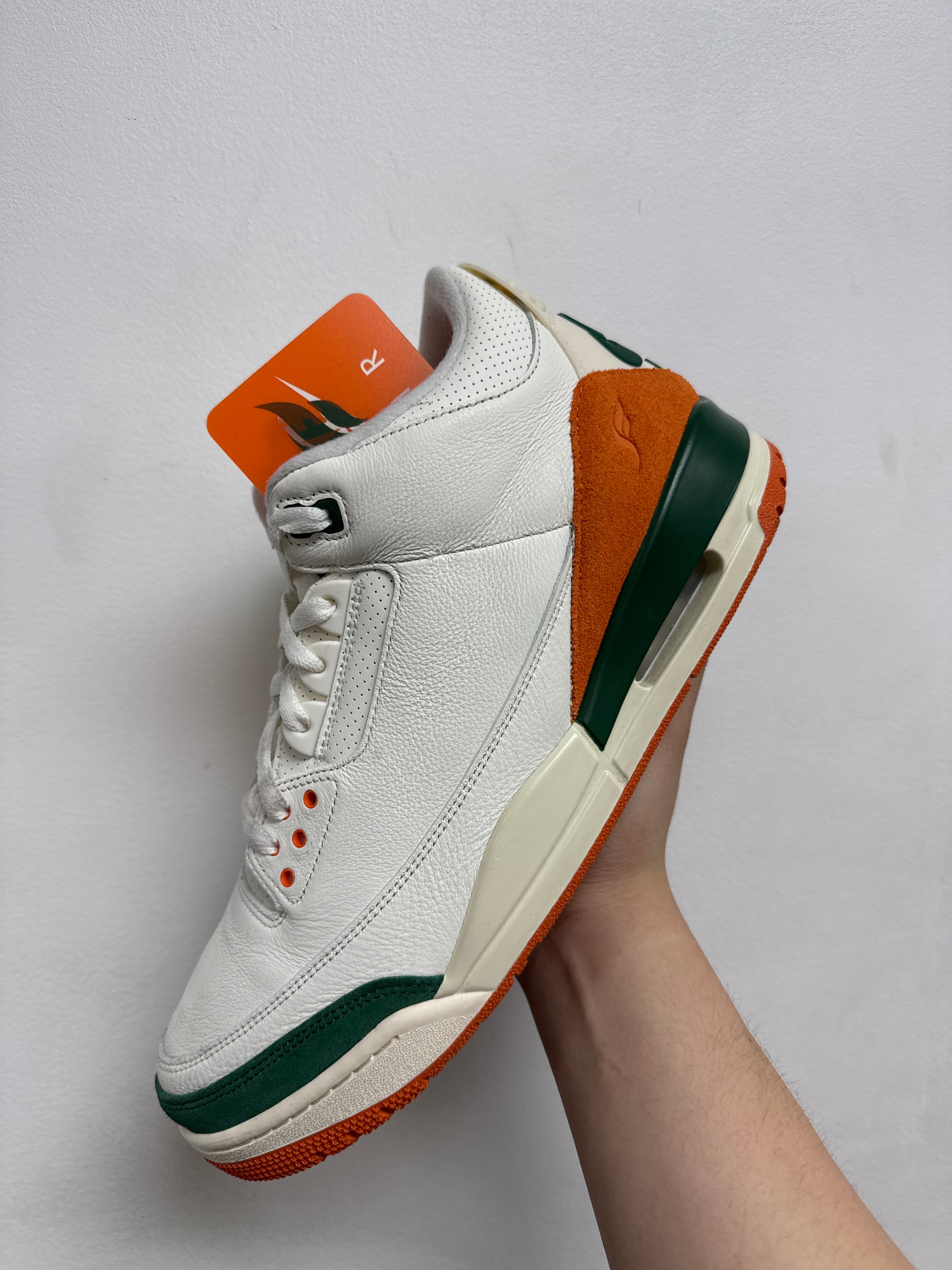 Jordan 3 Sole Fly Miami Sneakers