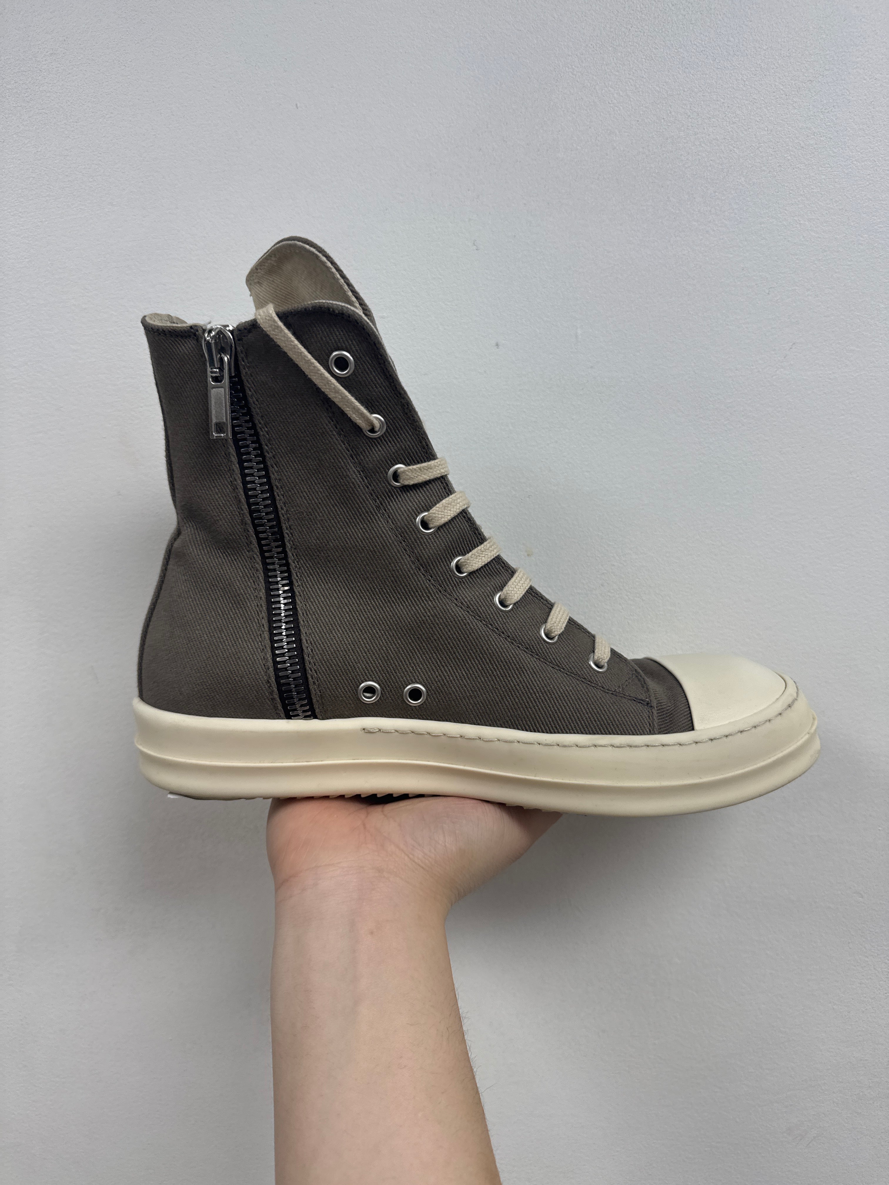 Rick Owens Pentagram Dust Ramone High Sneakers