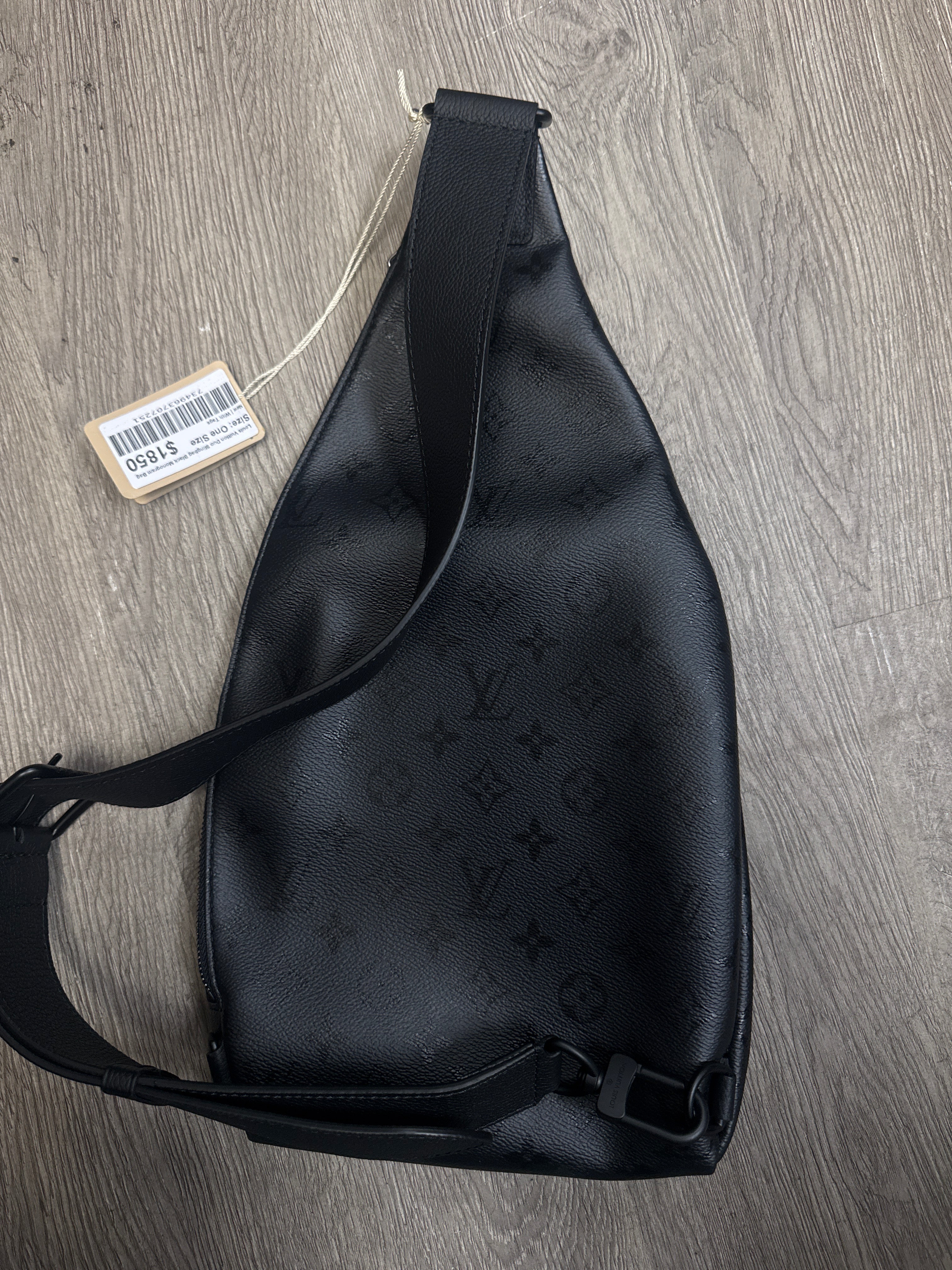 Louis Vuitton Duo Slingbag Black Monogram Bag