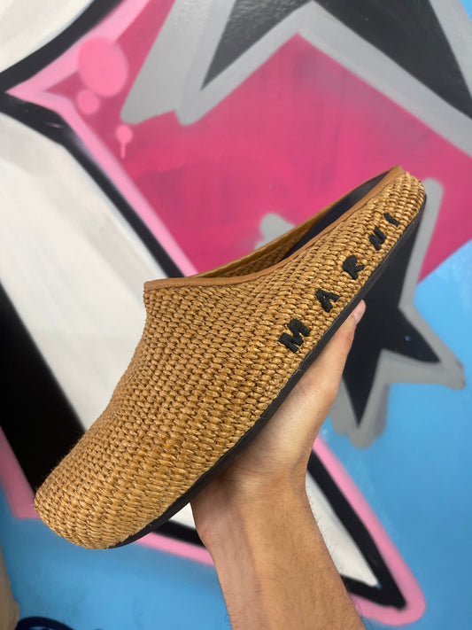 Marni Braided Raffia  Used No Box