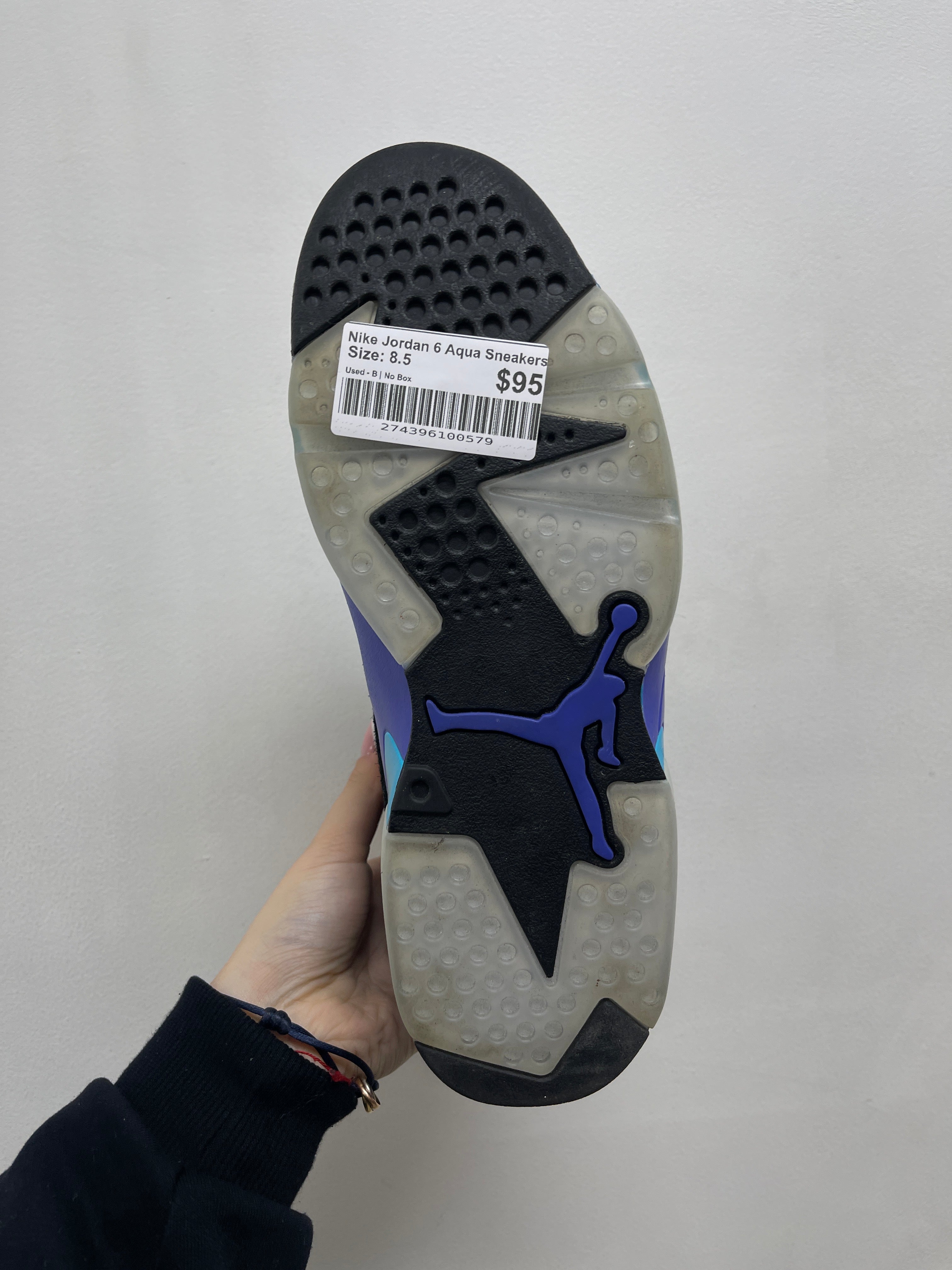 Nike Jordan 6 Aqua Sneakers