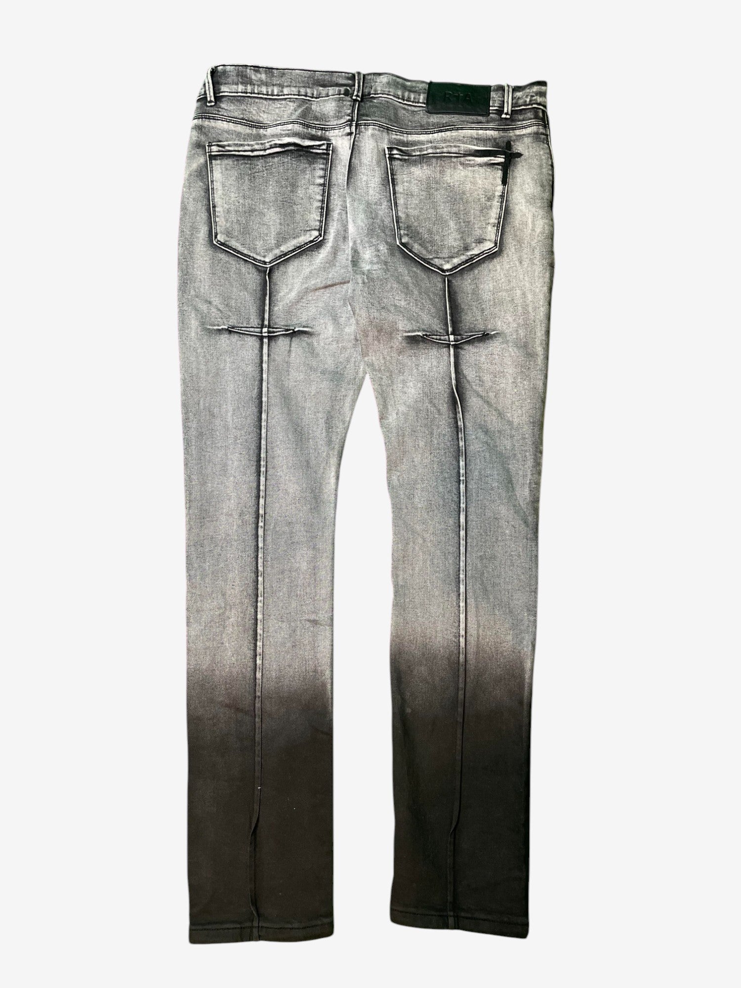 RTA "Stone Grey" Light Wash Jeans