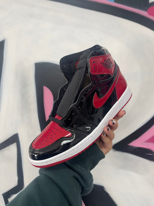 Jordan 1 Patent Bred New 9.5 With Box
