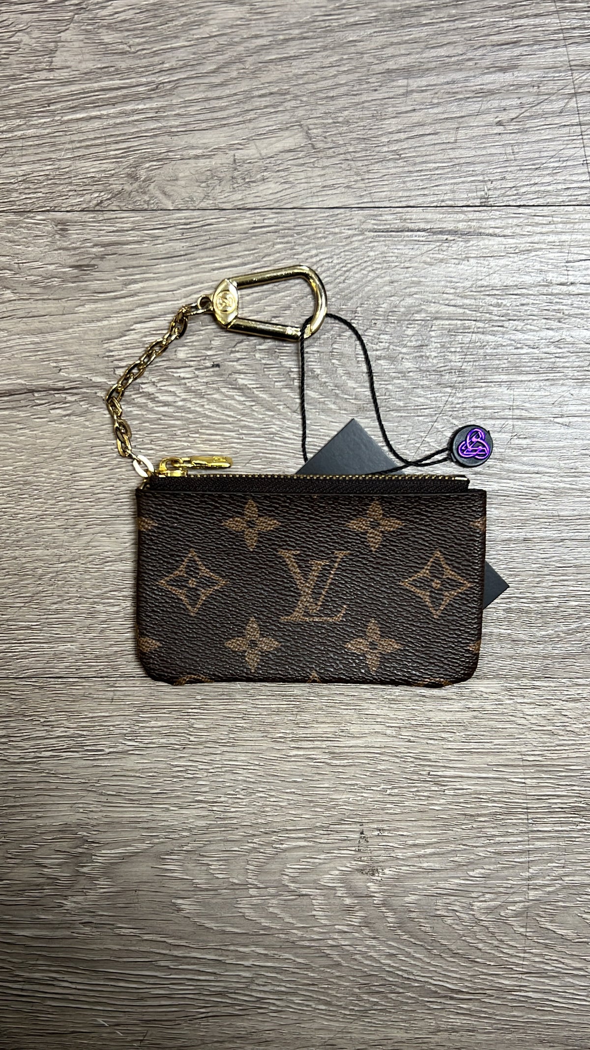 Louis Vuitton Brown Monogram Key Clip Accessories