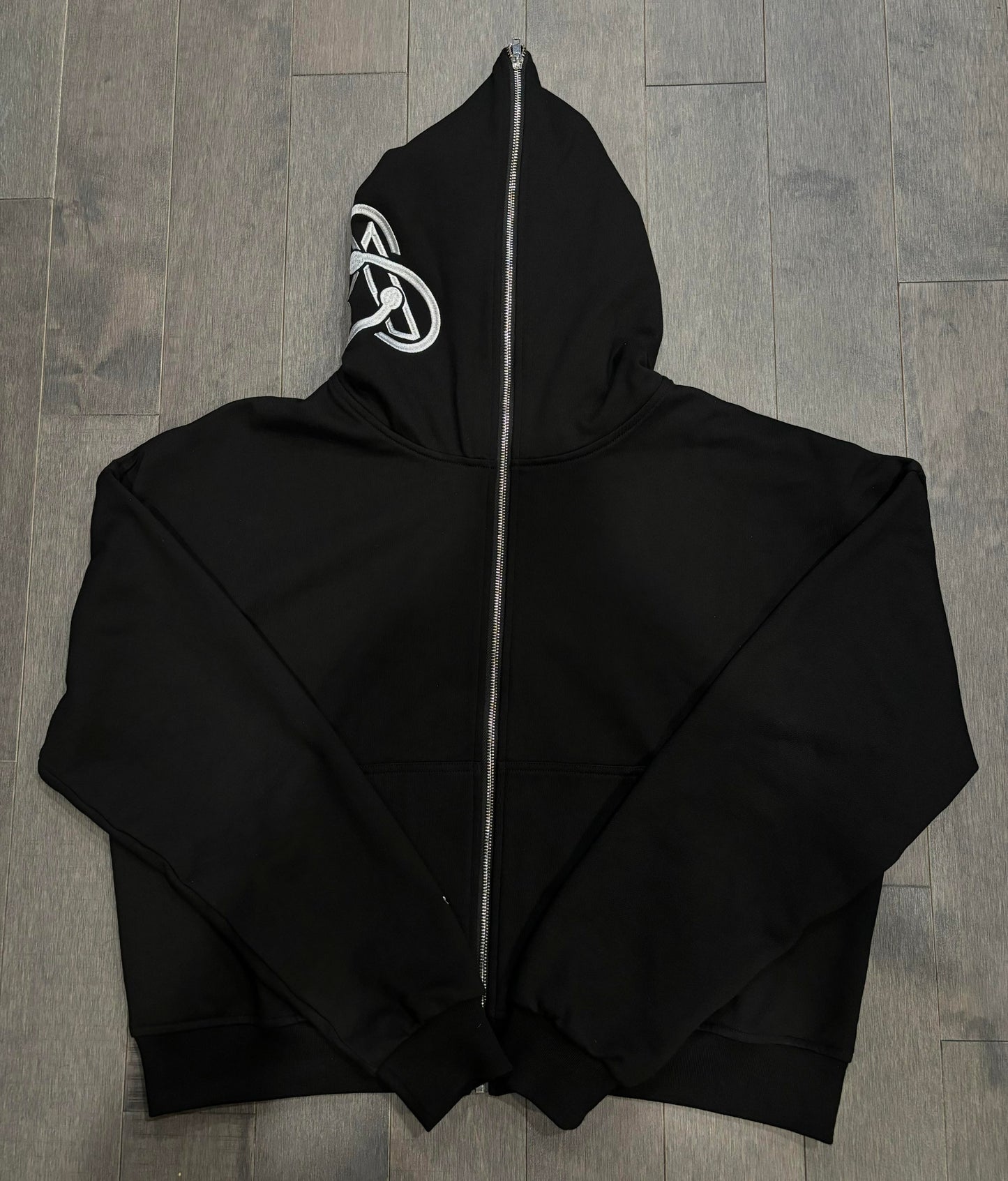 Chamber 13 Full Zip Hoodie Black