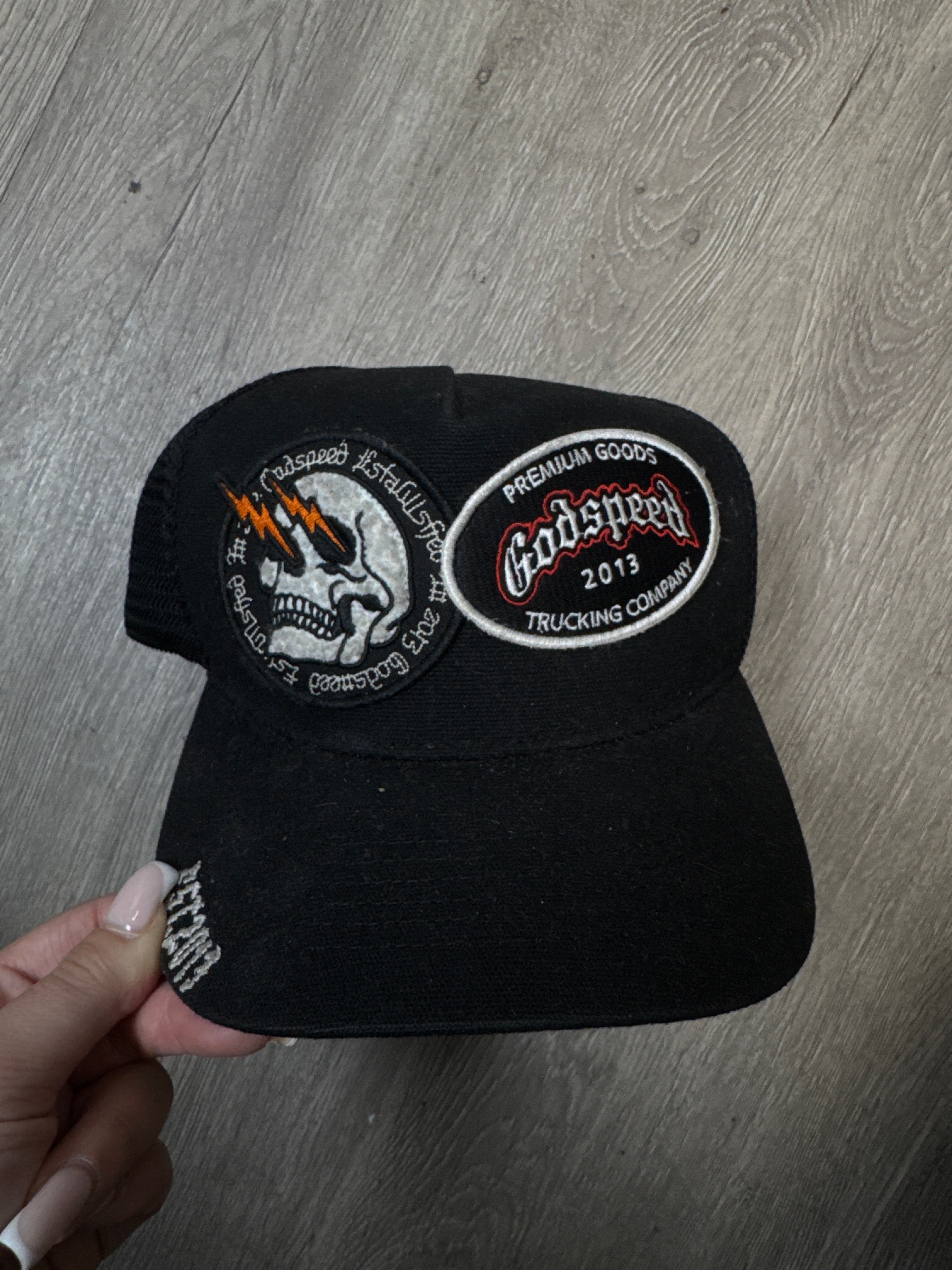 Godspeed Black Patchwork Hat