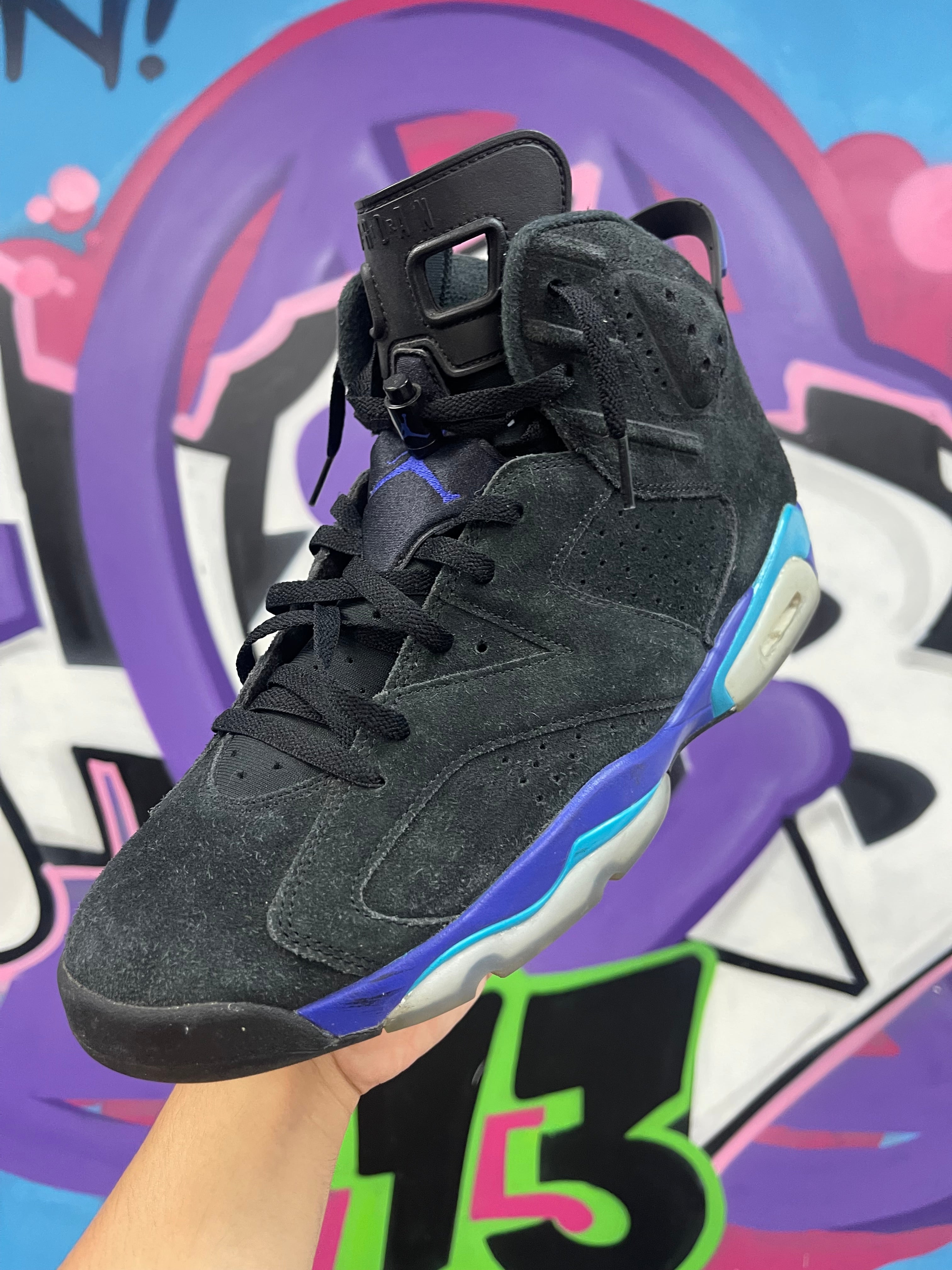 Jordan 6 Aqua Sneakers