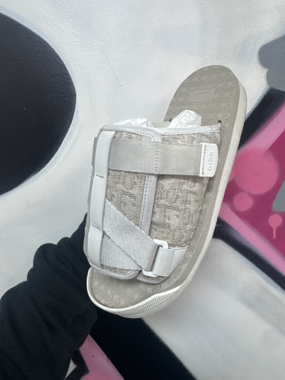 Dior Alpha White Slides