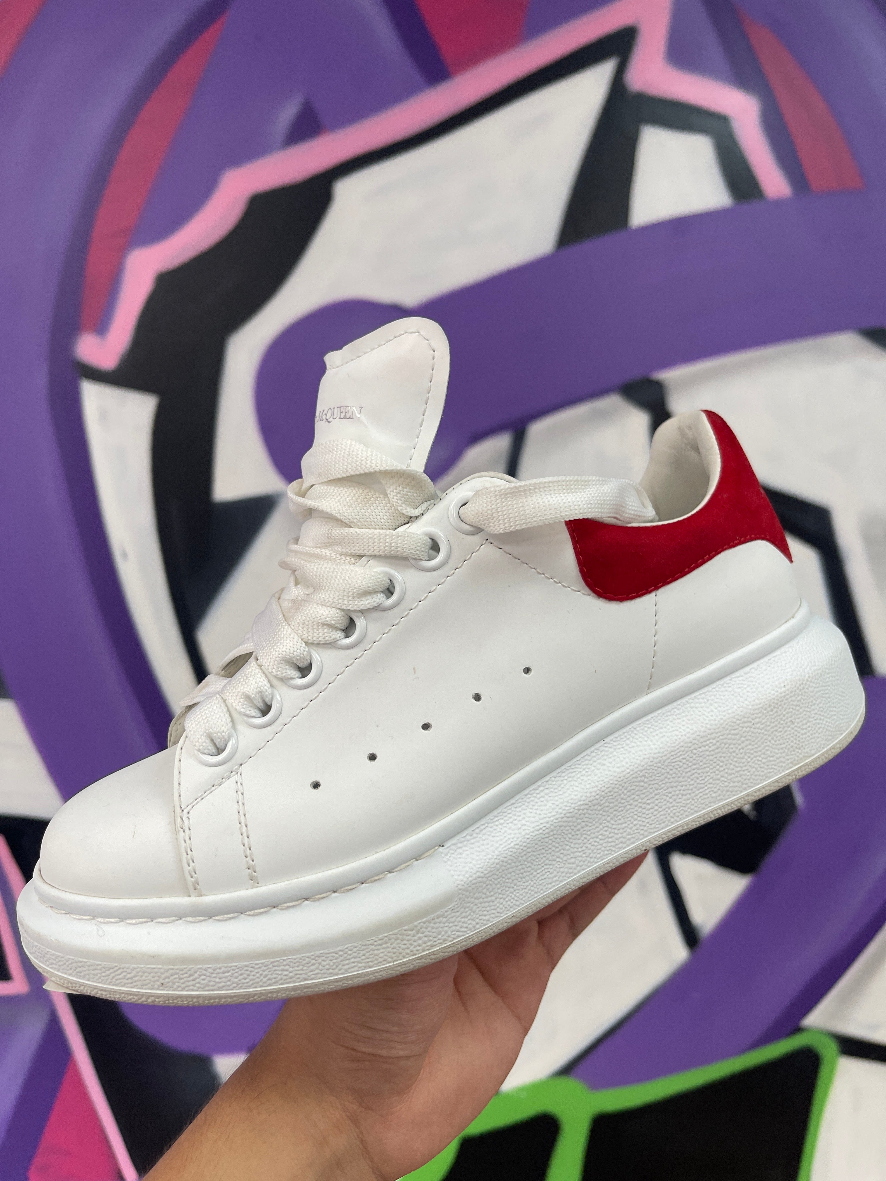 Alexander mcqueen White Red Sneakers