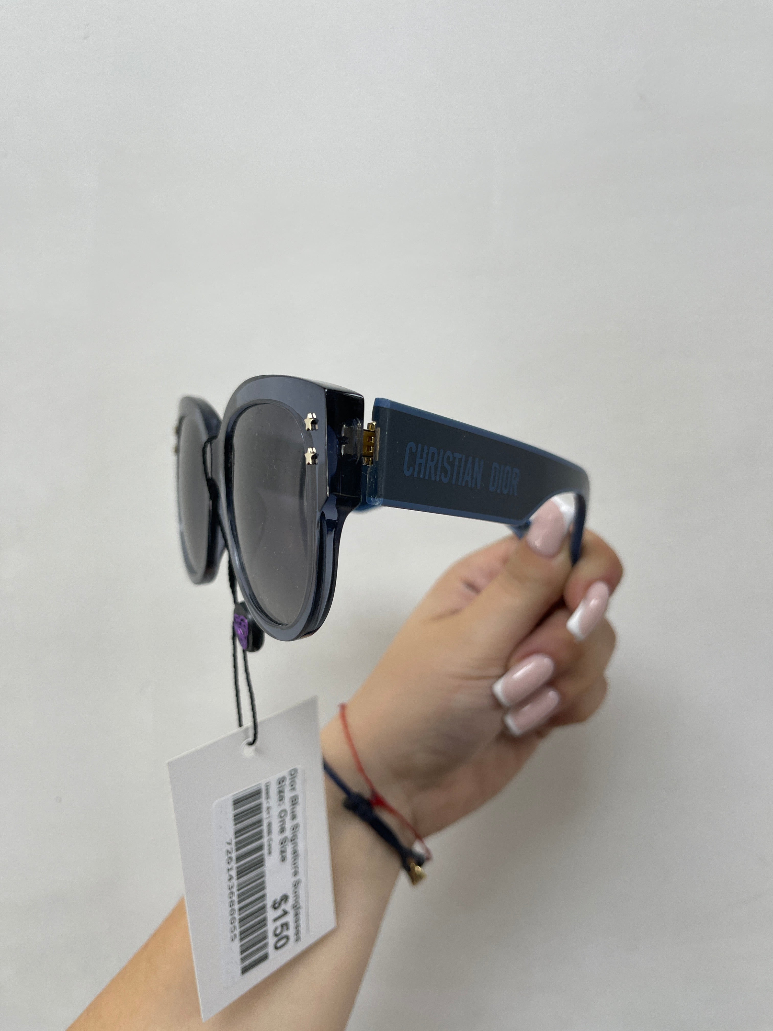 Dior Blue Signature Sunglasses
