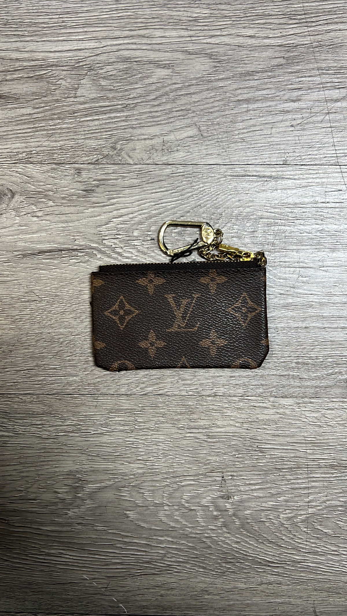 Louis Vuitton Brown Monogram Key Clip Accessories