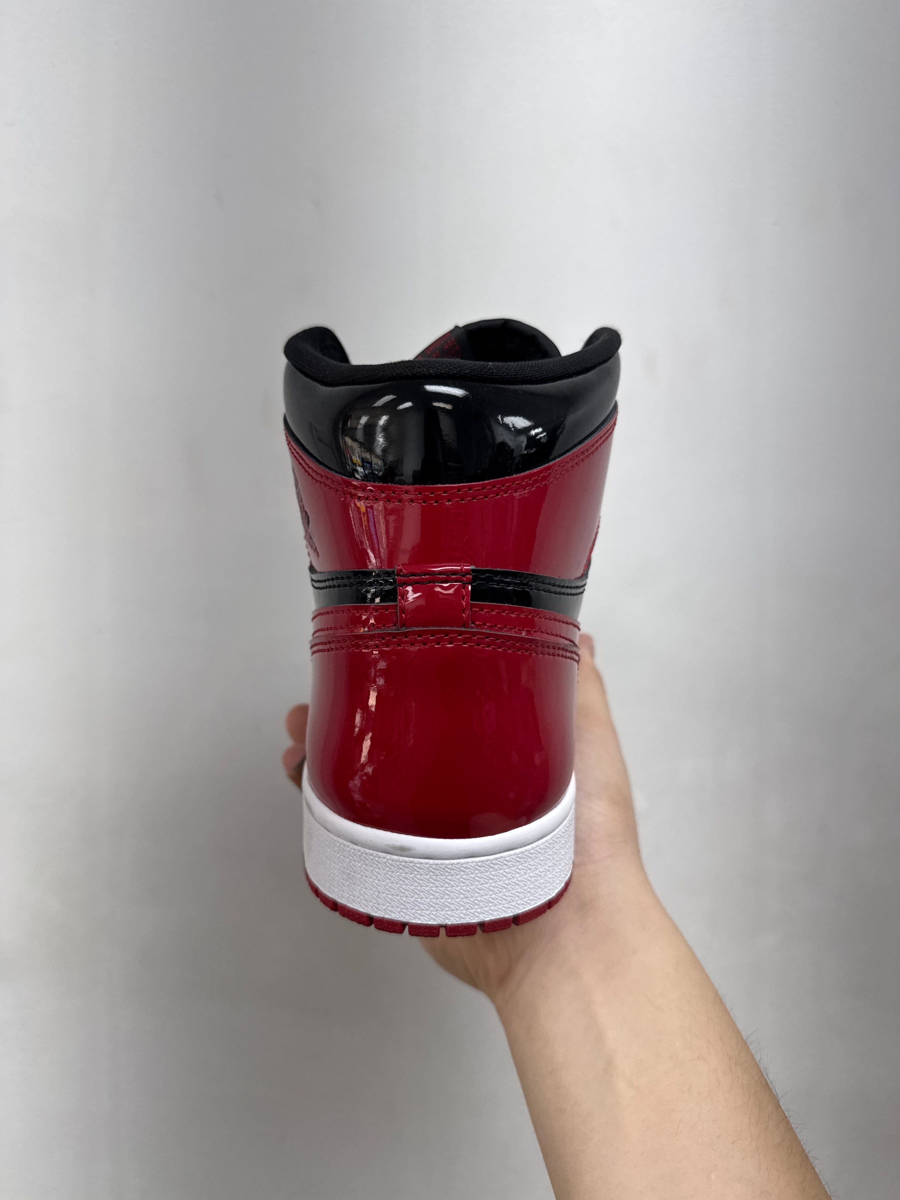 Jordan 1 Patent Bred Sneakers