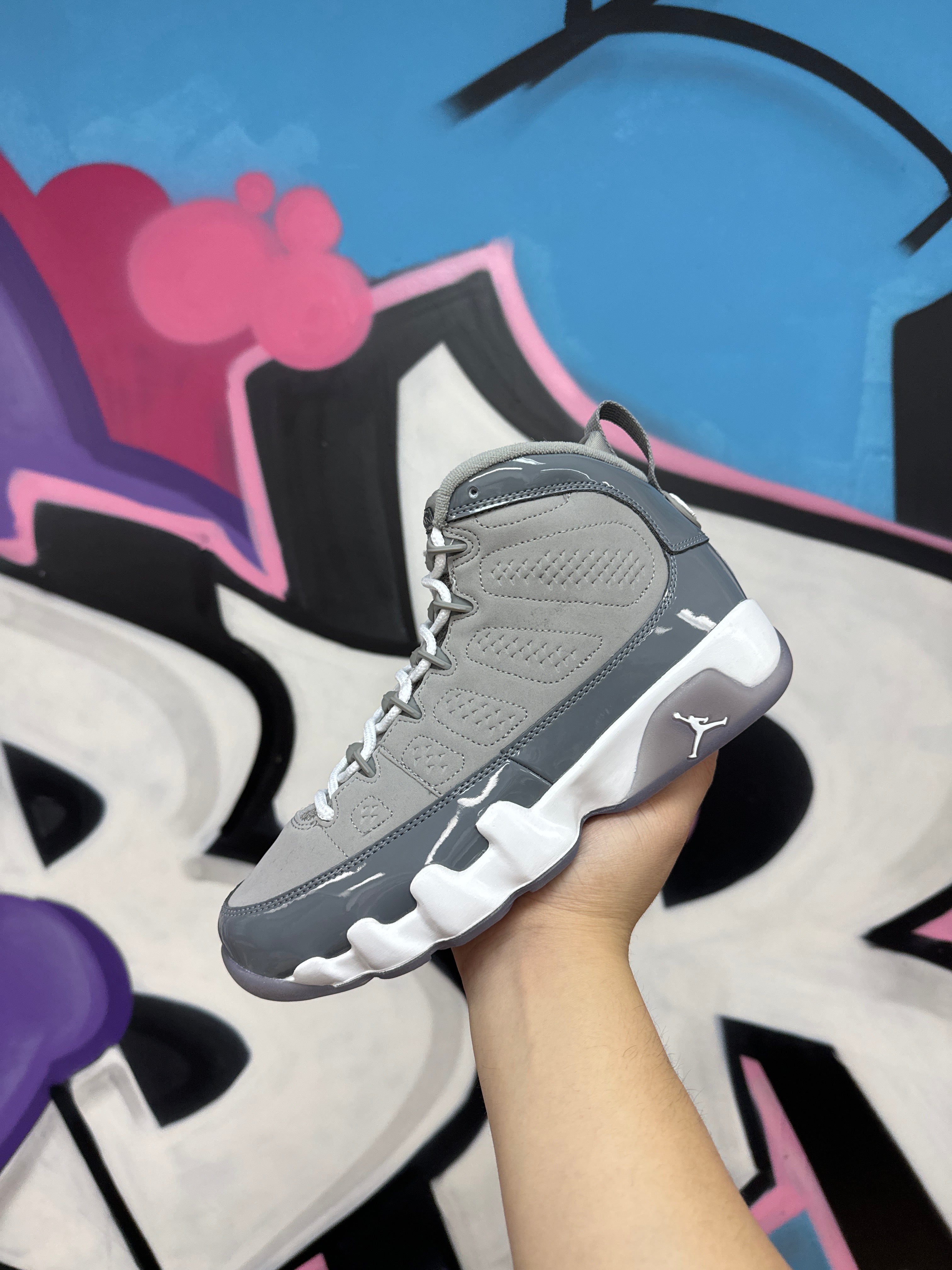 Jordan 9 Cool Grey Sneakers