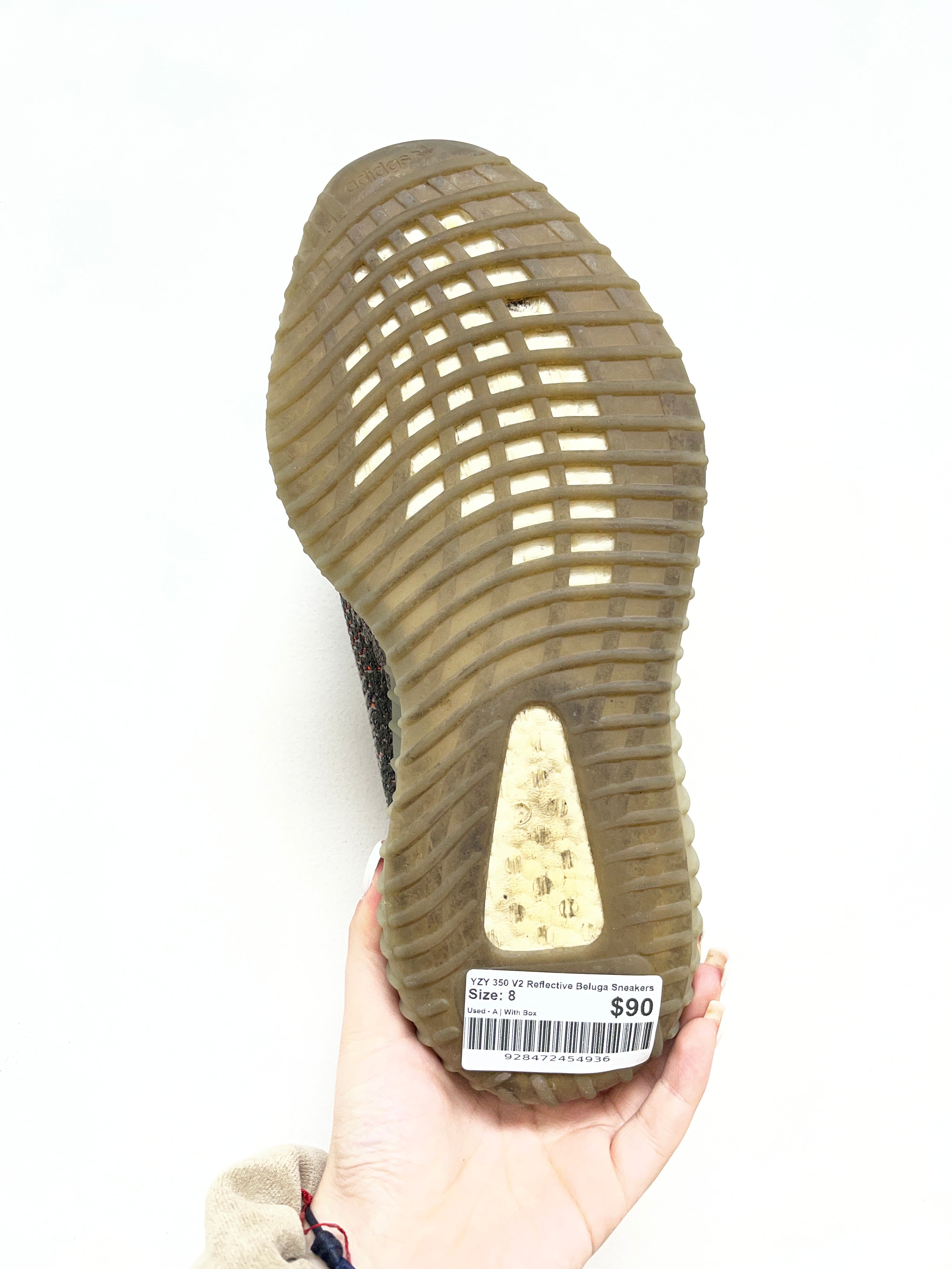 YZY 350 V2 Reflective Beluga Sneakers