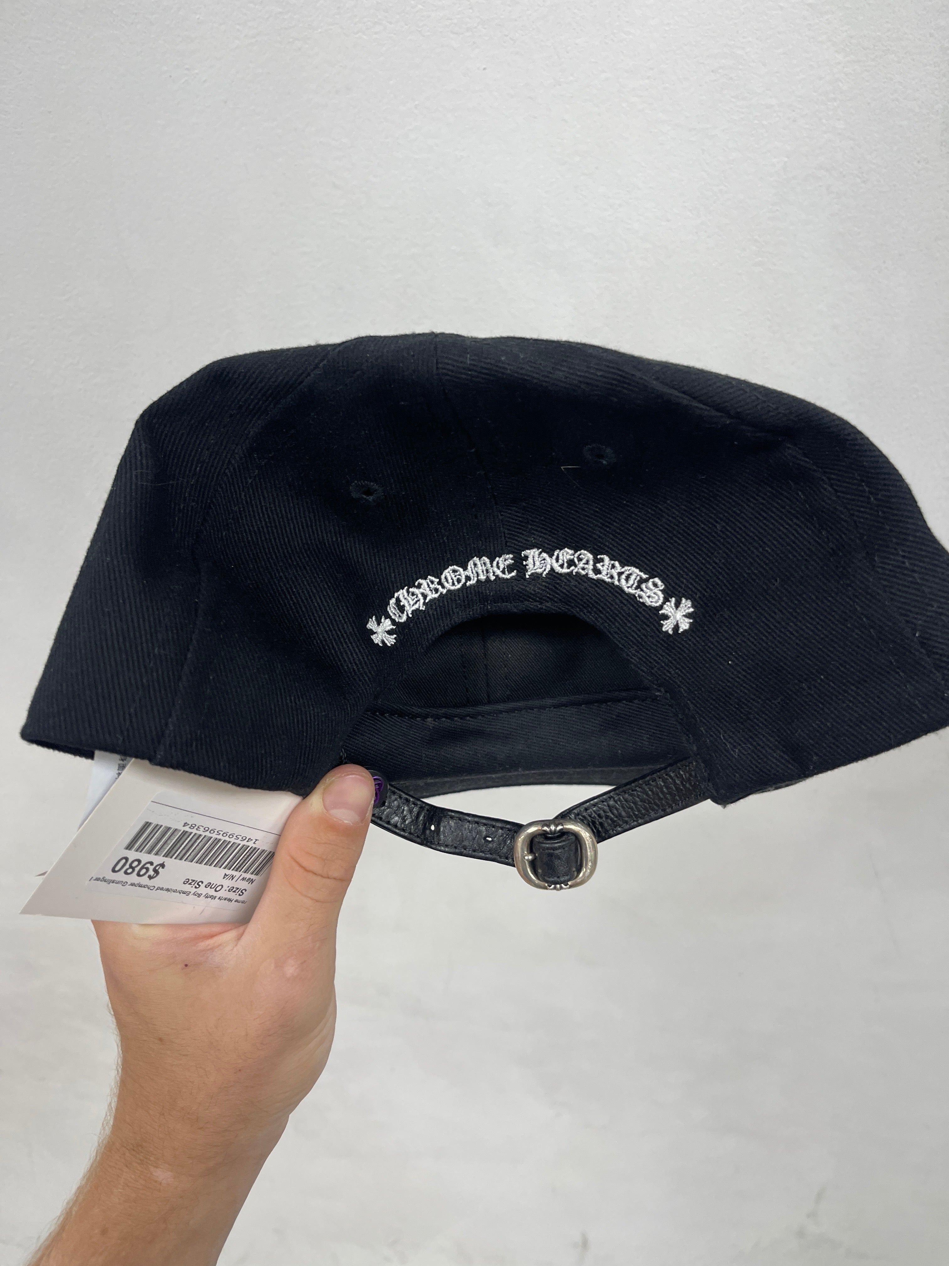 Chrome Hearts Matty Boy Embroidered Chomper Gunslinger Hat