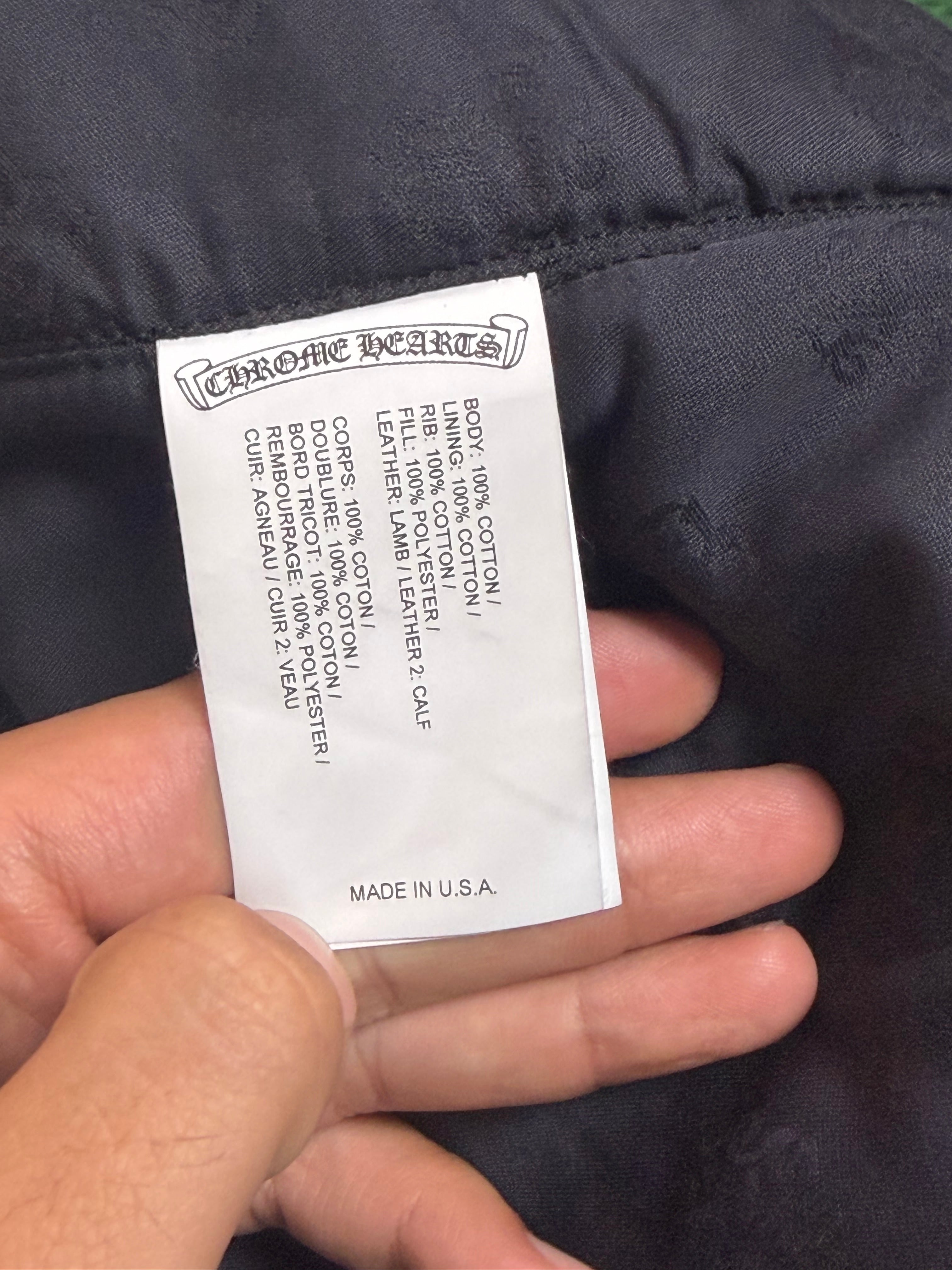 Chrome Hearts Matty Boy Sex Records Camo Bomber Jacket