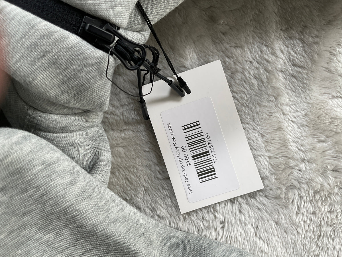 Nike Tech Zip Up Grey