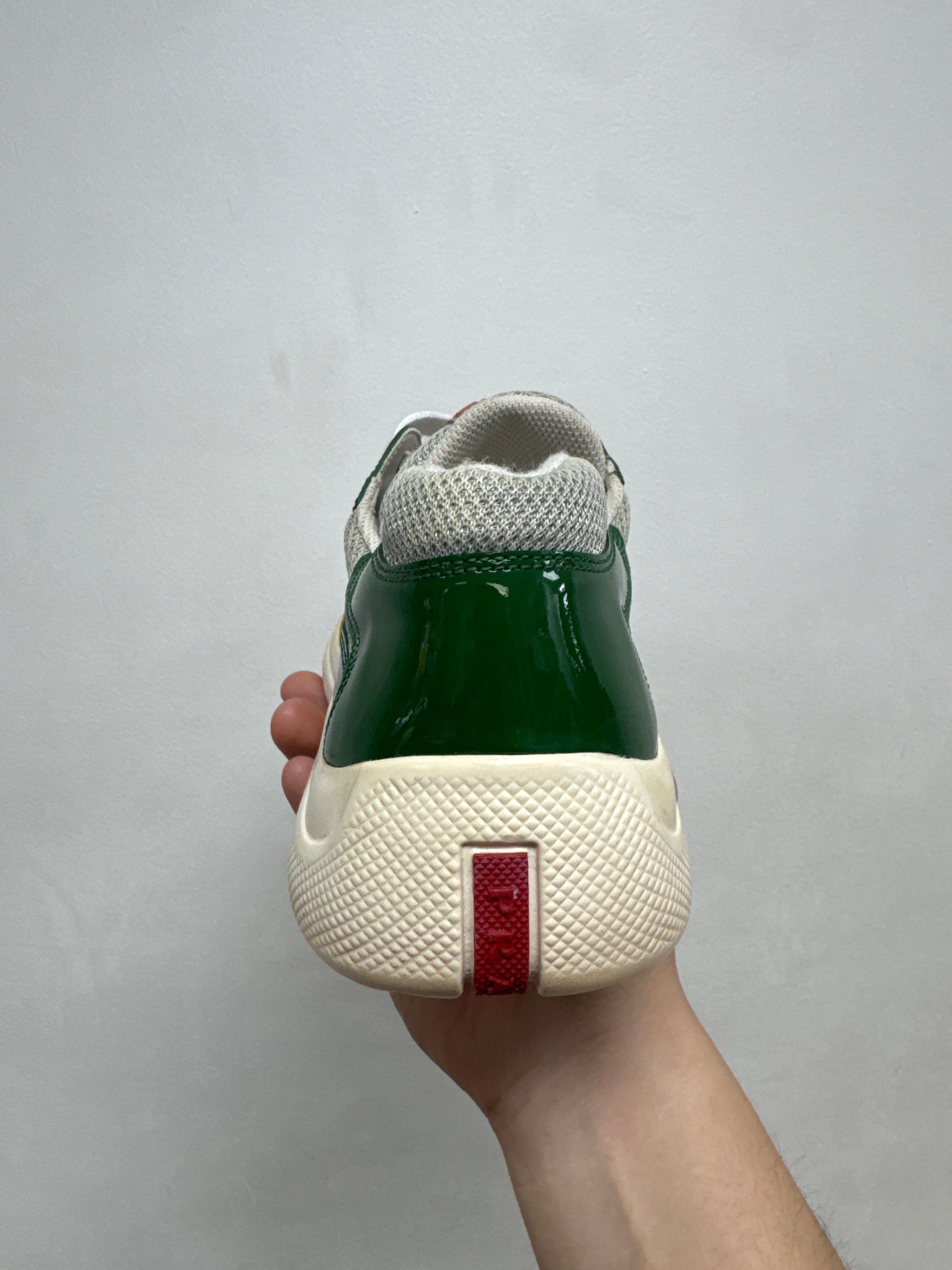 Prada Green Cups Sneakers