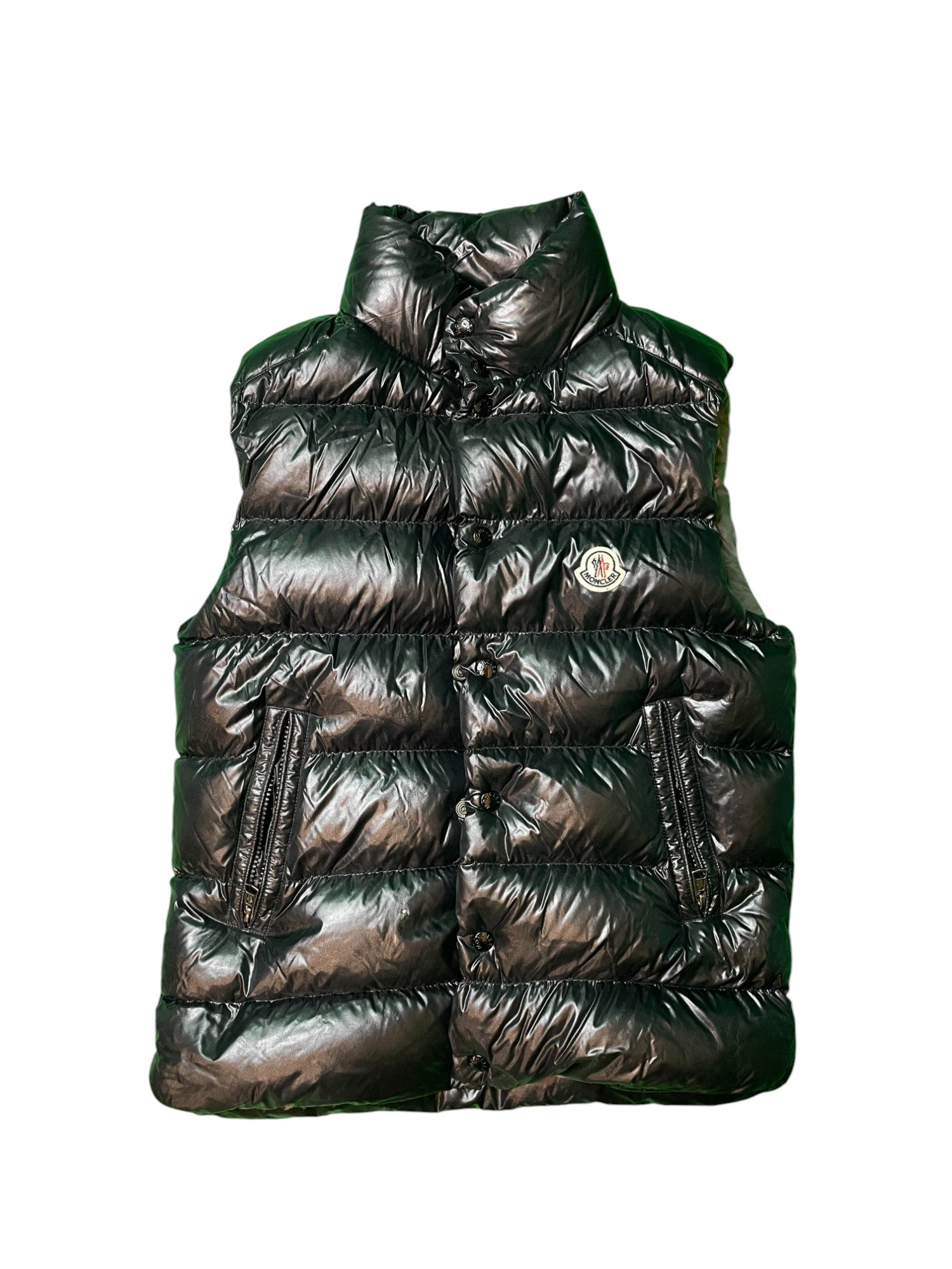 Moncler Black Puffer Vest
