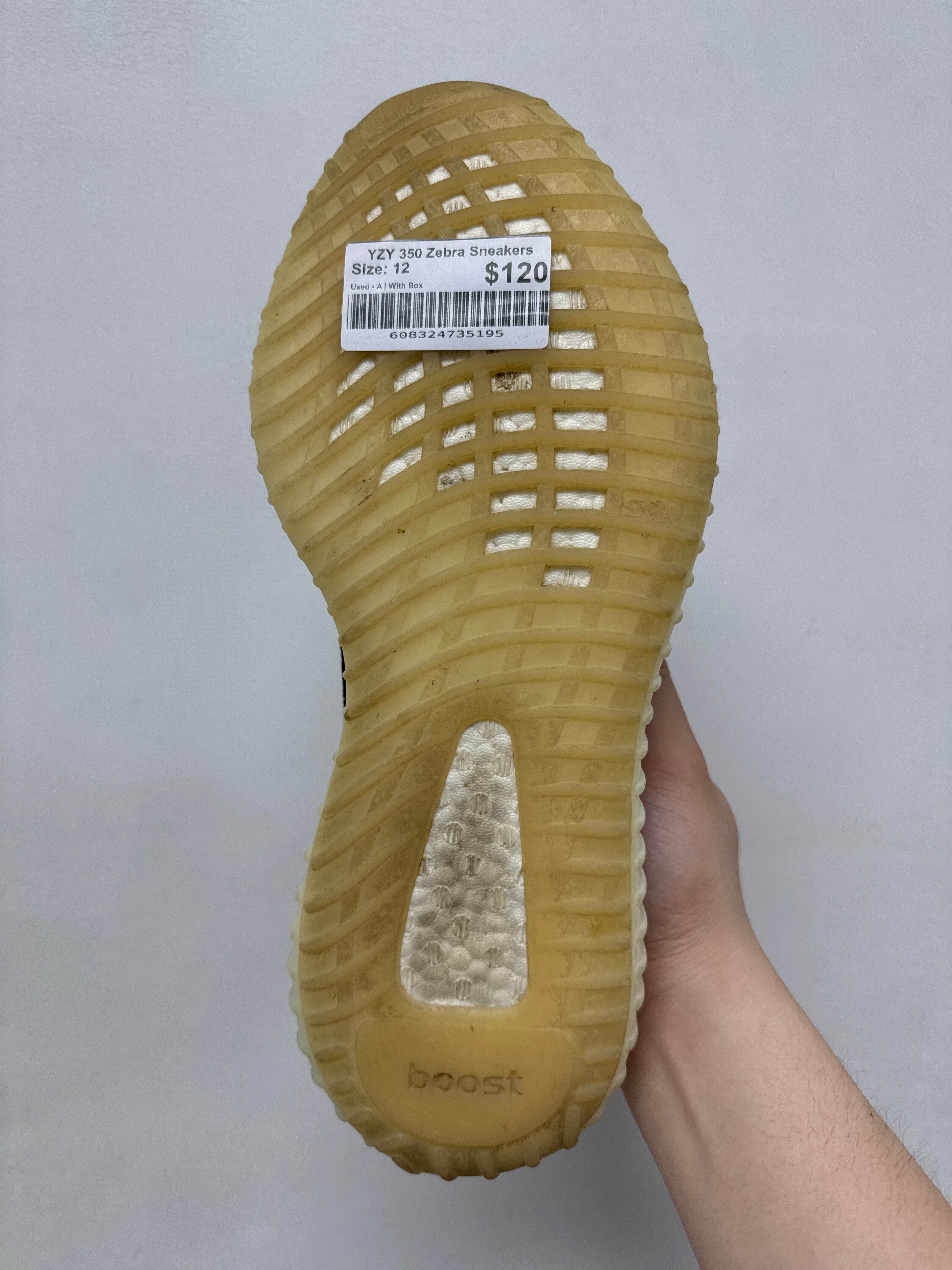 YZY 350 Zebra Sneakers